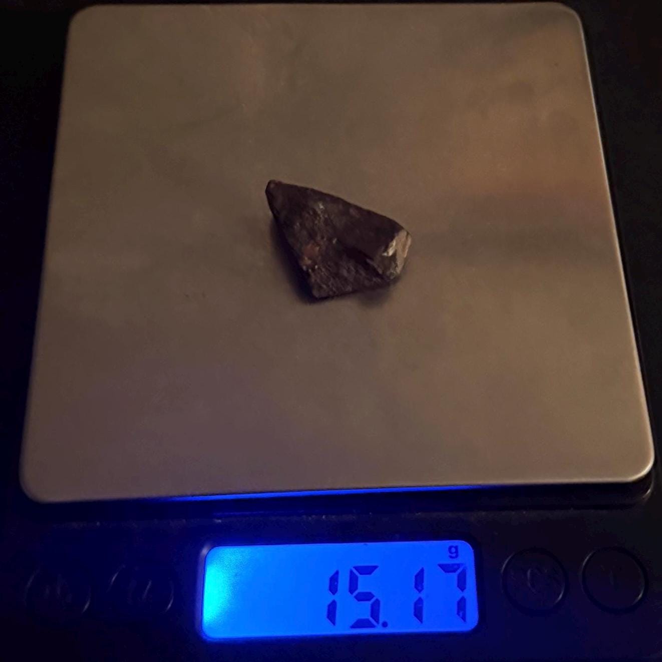 Gibeon Meteorite, Namibia, Iron IVA, 15.17 grams, Rare Meteorite, Iron Meteorite, Astronomy Gift, Space Gift, African Meteorite