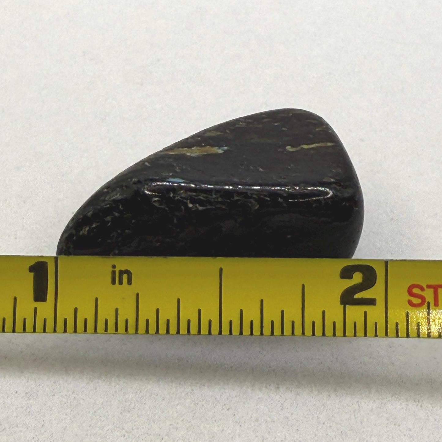 Nuummite Stone, Natural Nuummite, Greenland, Reiki, Rock Collection, Manifesting, Grounding, Energy Work, Reiki Creativity, 7.51 grams