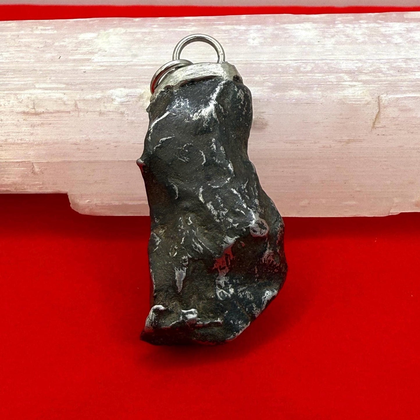 Unique Iron Meteorite Specimen Gebel Kamil, 25.19 grams, Astronomy Gift, Space Gift, Iron Meteorite, Egypt, Polished Meteorite, Space