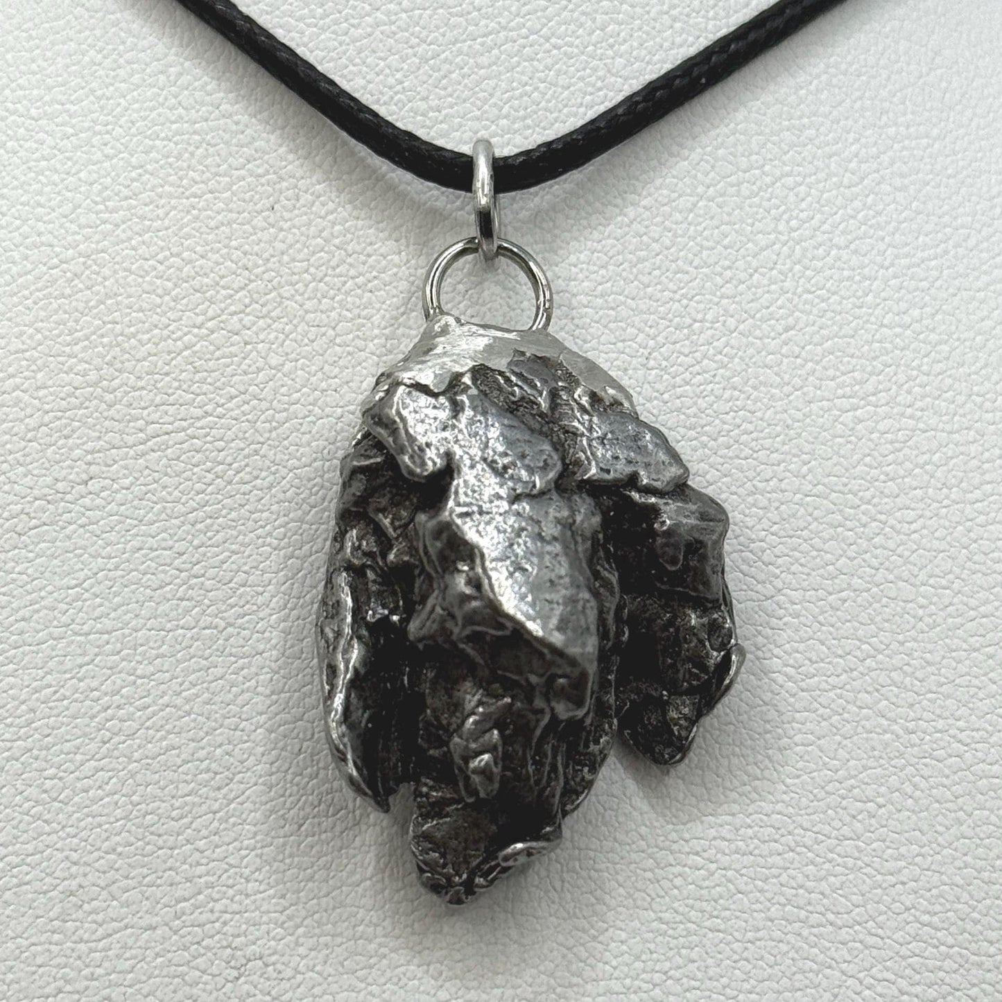 Beautiful Meteorite Campo del Cielo Pendant 17.70 grams, Astronomy Gift, Authentic Meteorite, Meteorite Jewelry, Meteorite Pendant, COA
