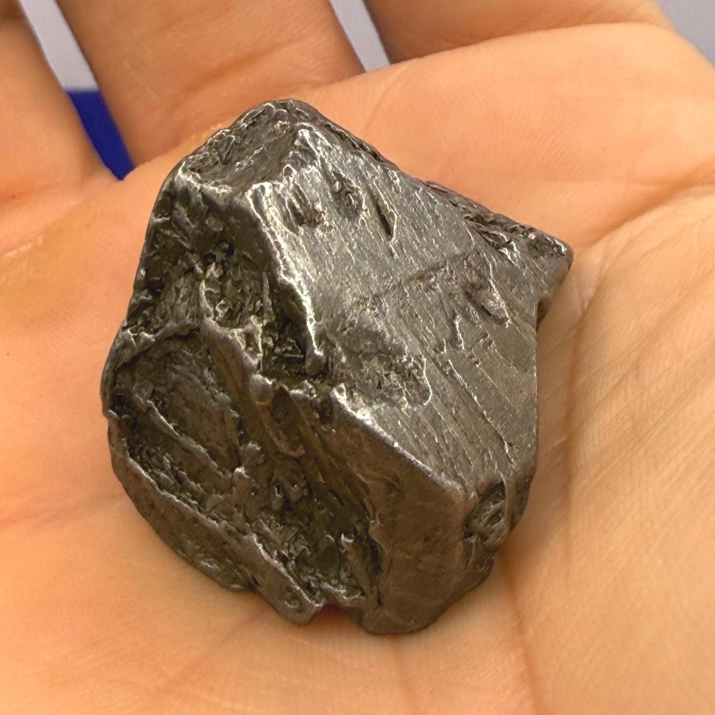Beautiful Aletai Meteorite Specimen, 51.69 grams, COA, Meteorite Collection, Astronomy Gift, Authentic Iron Meteorite, Space Gift, Space
