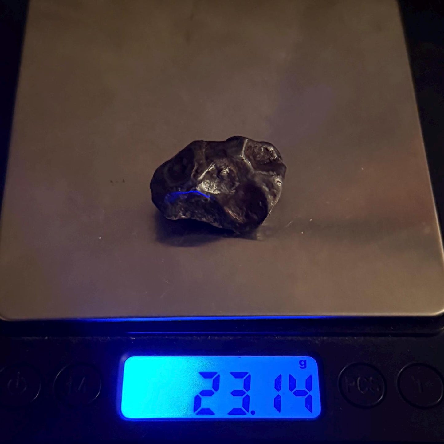 Rare and Unique Agoudal Meteorite Specimen, grams, Iron Meteorite, Astronomy Gift, Space Gift, Meteorites, Iron Meteorite, 23.14 grams