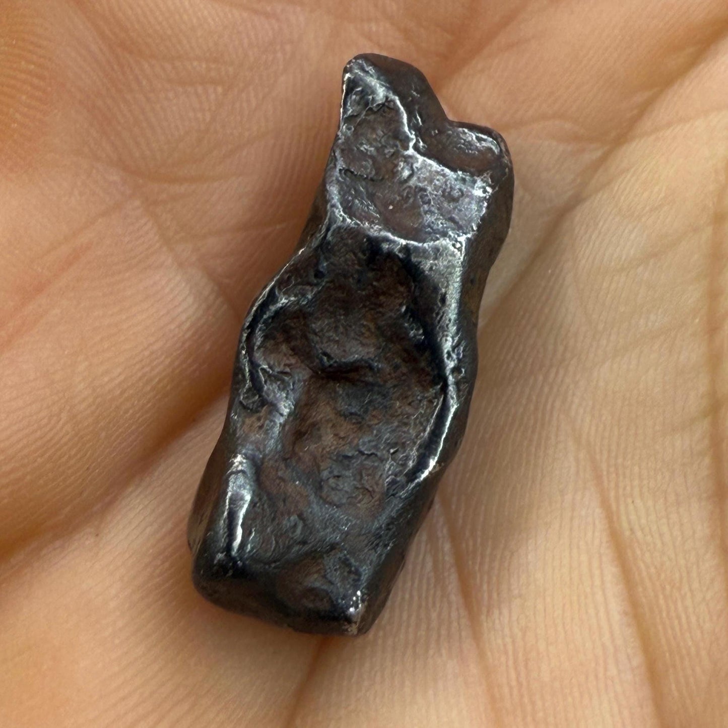 Rare and Unique Agoudal Meteorite Specimen, grams, Iron Meteorite, Astronomy Gift, Space Gift, Meteorites, Iron Meteorite, 7.36 grams