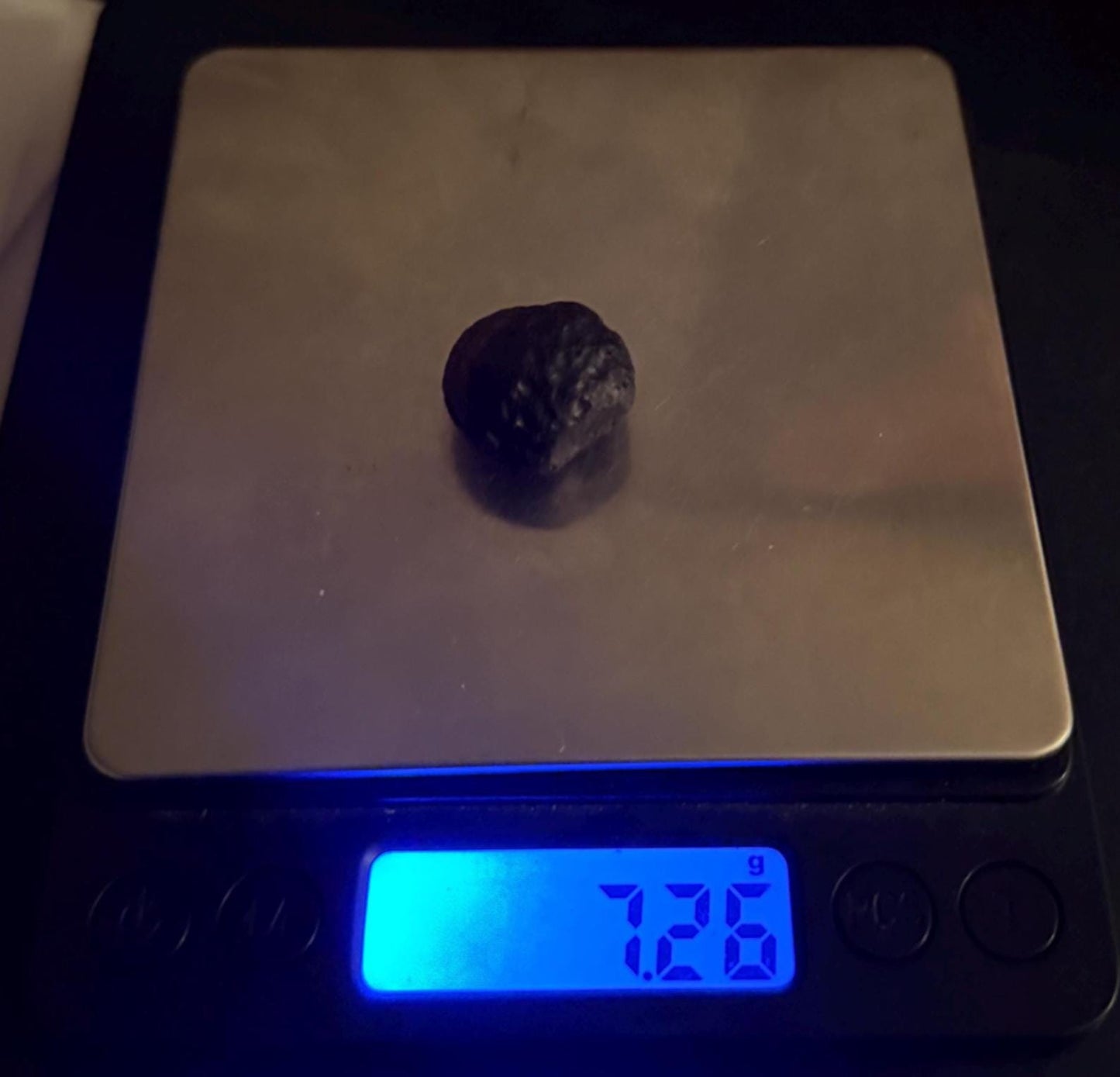 Colombianite Specimen, Beautiful and Translucent, Shamanic, Tektite, Pseudotektite, Obsidian, Healing Energy, Metaphysical, 7.26 grams