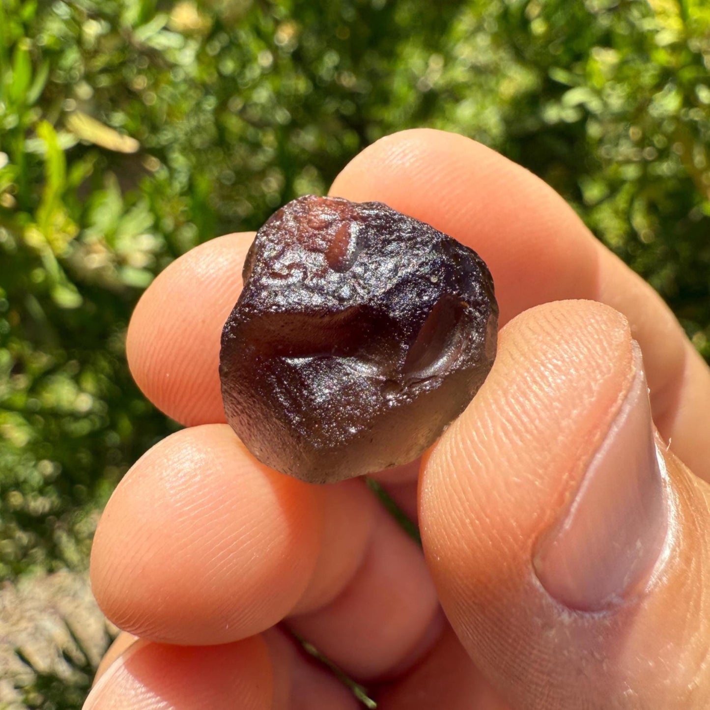 Colombianite Specimen, Beautiful and Translucent, Shamanic, Tektite, Pseudotektite, Obsidian, Healing Energy, Metaphysical, 4.53 grams