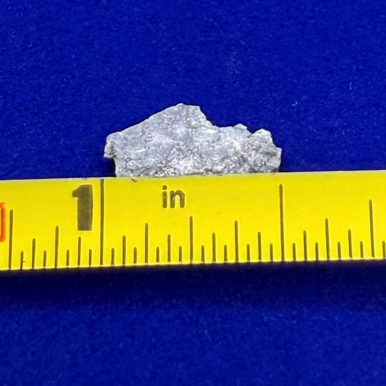 Gadamis 003 Moon/Lunar Meteorite Slice, Authentic Lunar Meteorite,Apollo Lunar, Moon Meteorite, Meteorite Collection, Moon Slice, 0.44 grams