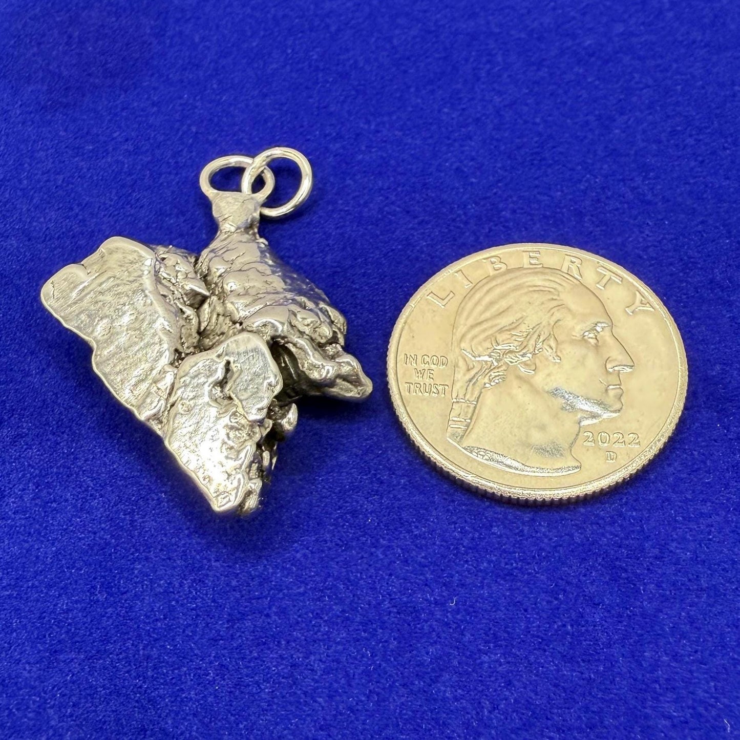 Beautiful Aletai Meteorite Pendant, 13.01 grams, Astronomy Gift, Authentic Meteorite, Meteorite Jewelry, Meteorite Pendant, COA, Space Gift
