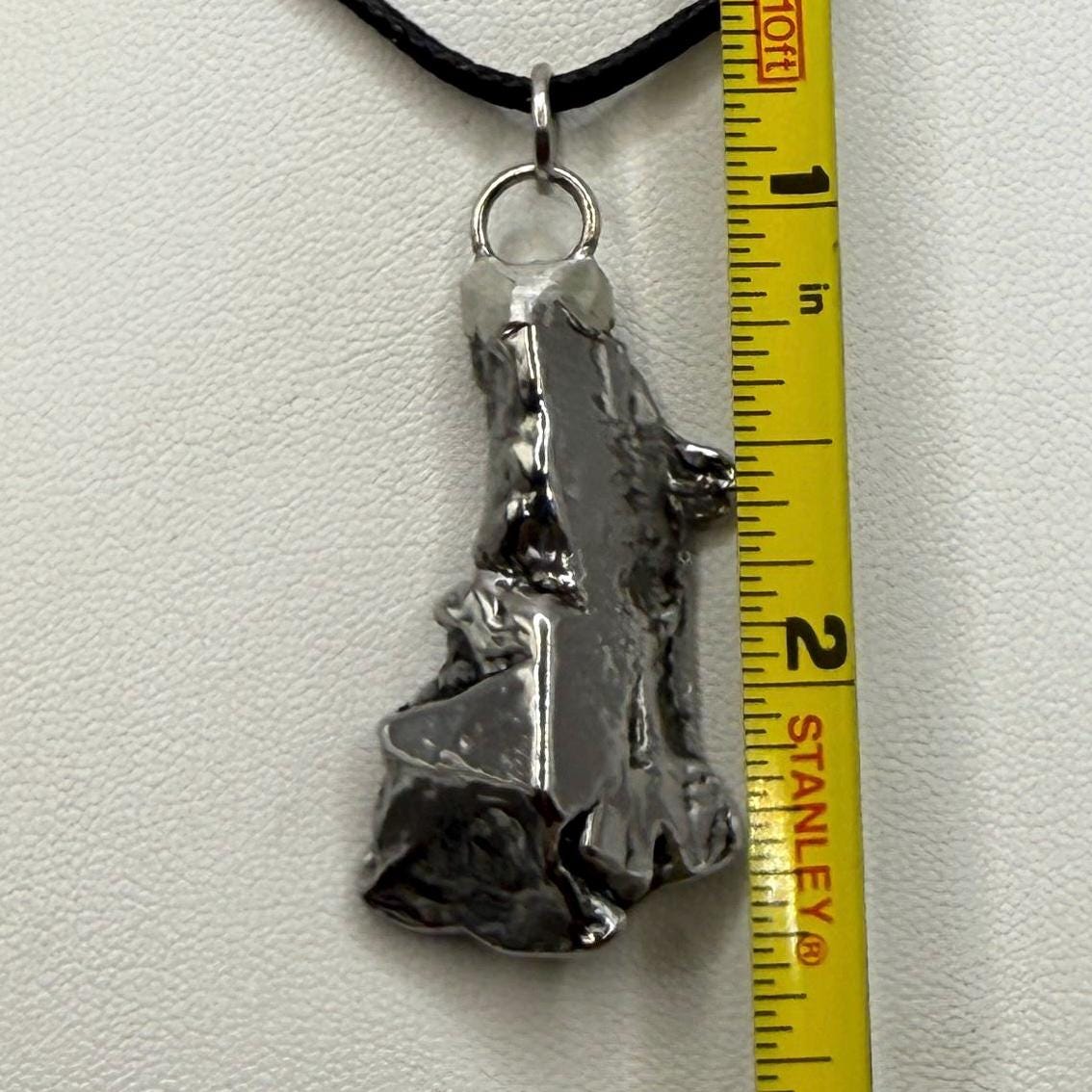 Beautiful Aletai Meteorite Pendant, 20.50 grams, Astronomy Gift, Authentic Meteorite, Meteorite Jewelry, Meteorite Pendant, COA, Space Gift