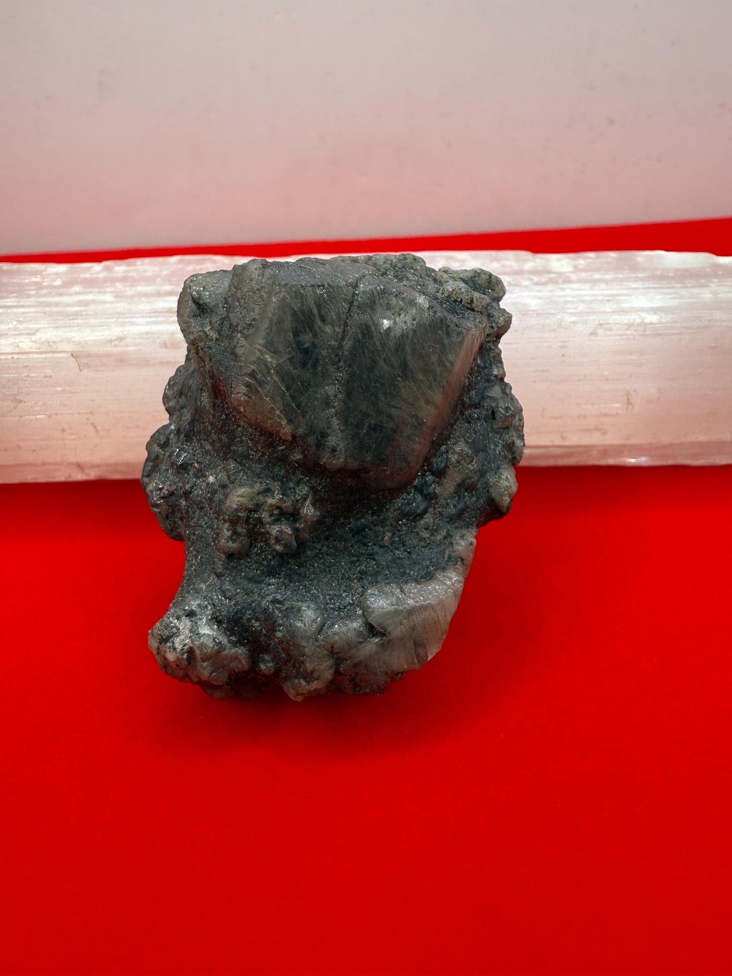 Phenacite|Phenakite Crystal, Brazilian Phenacite, Black Phenacite, Biotite, Authentic Phenacite, Self Awakening, 59.16 grams/295.8 carats