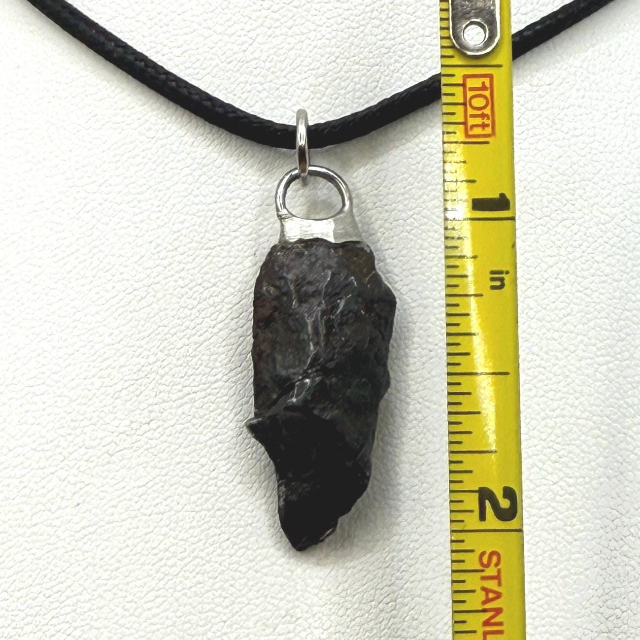 Rare Canyon Diablo Meteorite Pendant 7.58 grams, Beautiful and unique meteorite formation, Astronomy Gift, Space Gift, Iron Meteorite