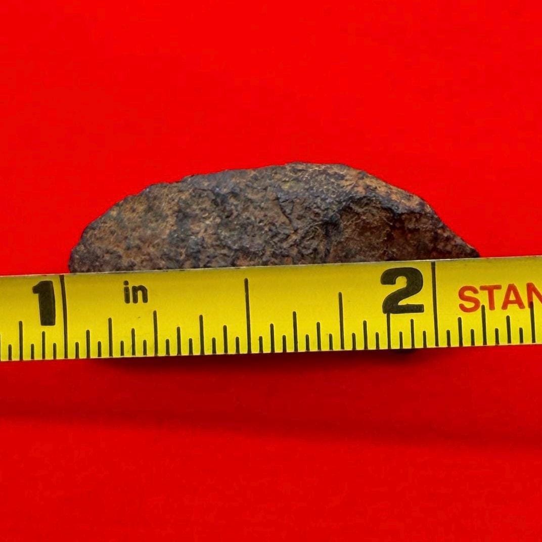 Henbury Meteorite Specimen, Australia, 9.57 grams, Rare Meteorite, Iron Meteorite, Astronomy Gift, Space Gift, Australian Meteorite
