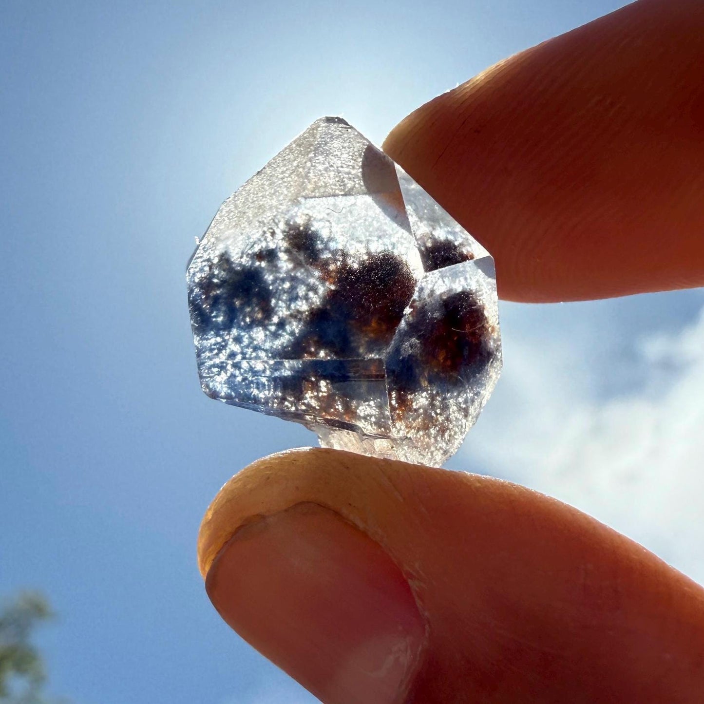 Rare Blue Dumortierite Crystal from Bahia, Brazil, Terminated– 4.92/24.6ct, Gemstone for Collectors, Meditation, Reiki, Healing Decor