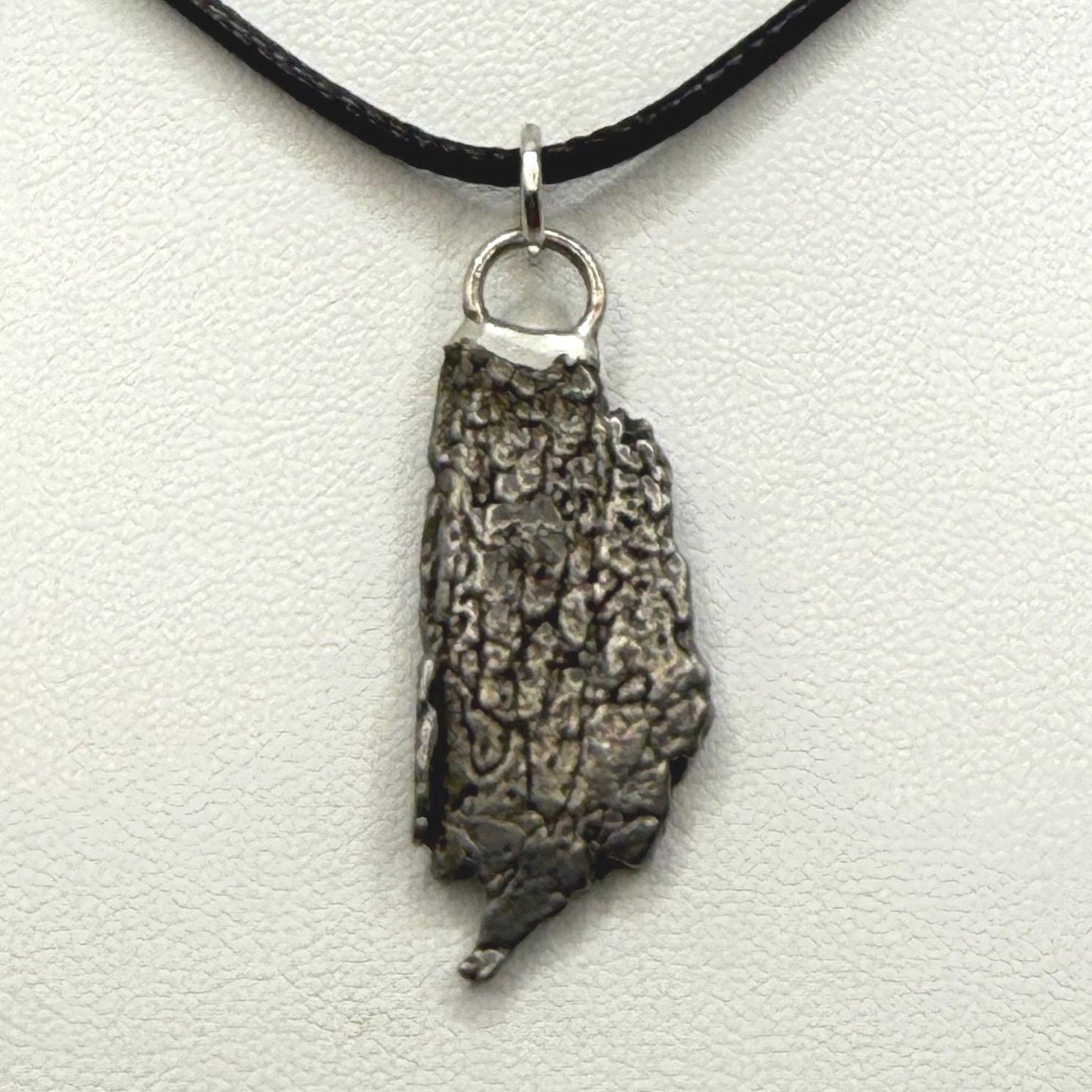 Beautiful Aletai Meteorite Pendant, 5.31 grams, Astronomy Gift, Authentic Meteorite, Meteorite Jewelry, Meteorite Pendant, COA, Space Gift