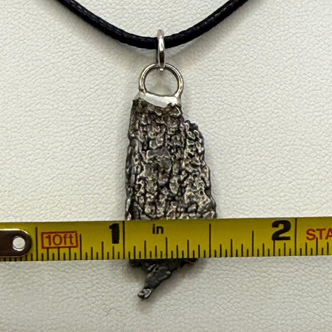 Beautiful Aletai Meteorite Pendant, 5.31 grams, Astronomy Gift, Authentic Meteorite, Meteorite Jewelry, Meteorite Pendant, COA, Space Gift