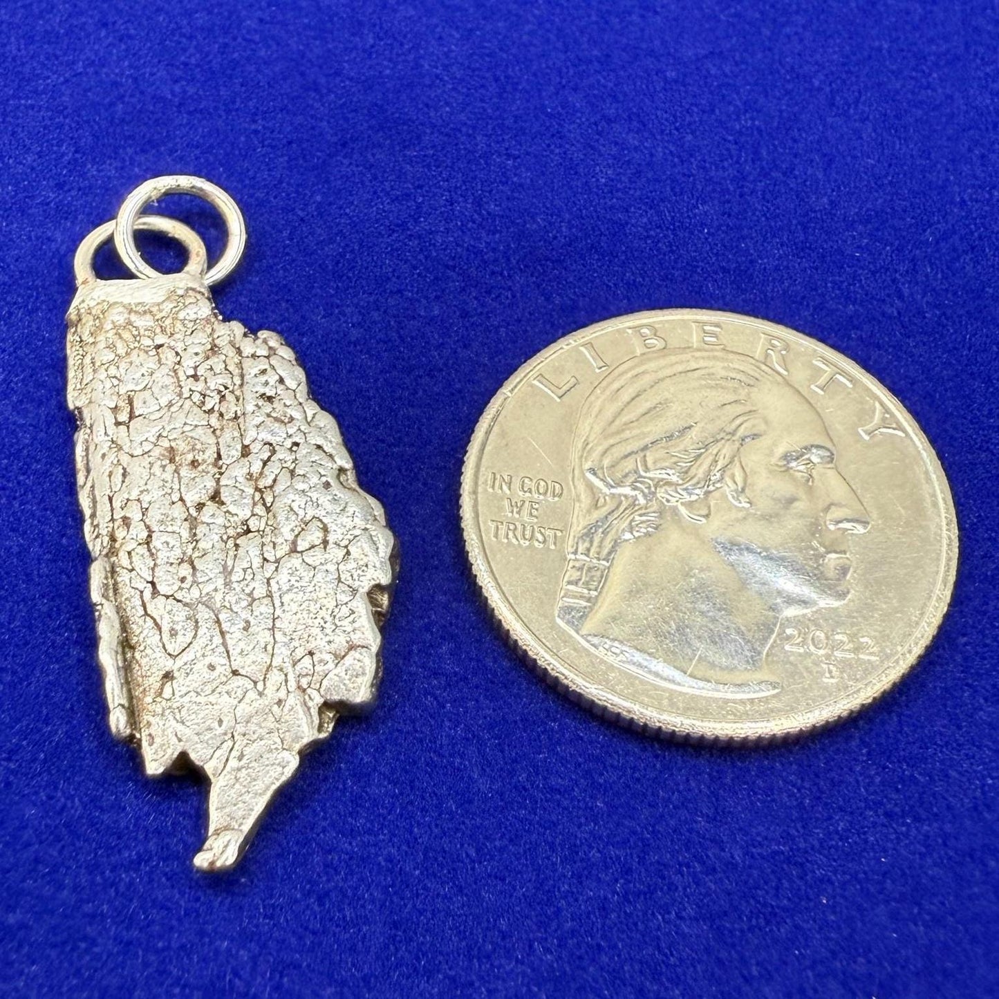 Beautiful Aletai Meteorite Pendant, 5.31 grams, Astronomy Gift, Authentic Meteorite, Meteorite Jewelry, Meteorite Pendant, COA, Space Gift