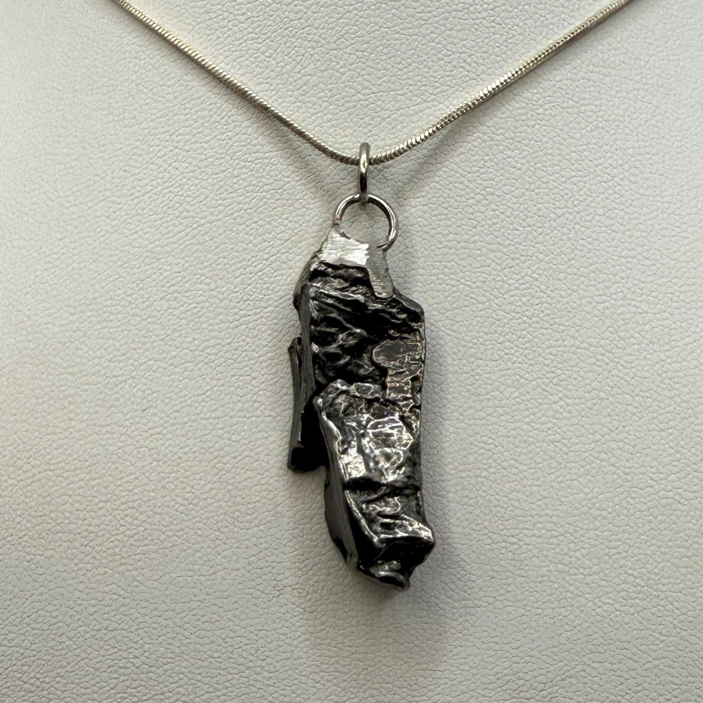 Beautiful Aletai Meteorite Pendant, 11.99 grams, Astronomy Gift, Authentic Meteorite, Meteorite Jewelry, Meteorite Pendant, COA, Space Gift