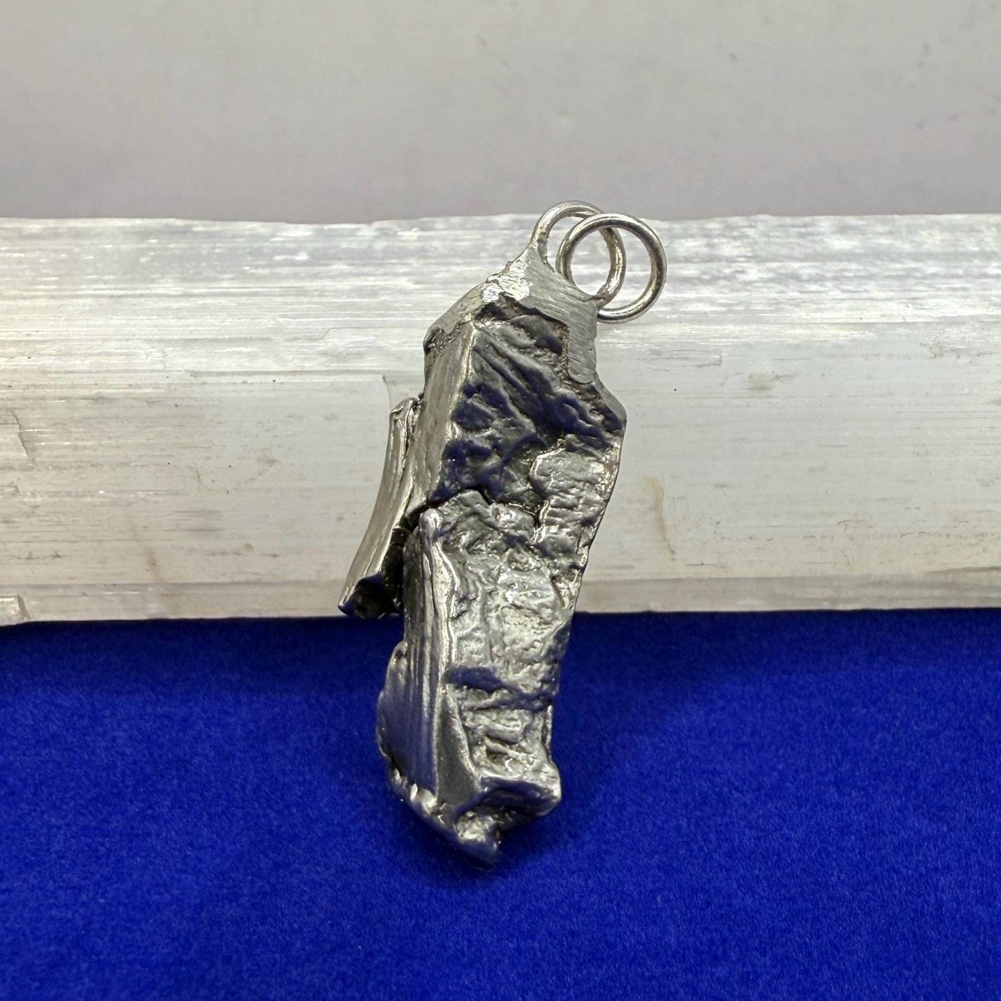 Beautiful Aletai Meteorite Pendant, 11.99 grams, Astronomy Gift, Authentic Meteorite, Meteorite Jewelry, Meteorite Pendant, COA, Space Gift