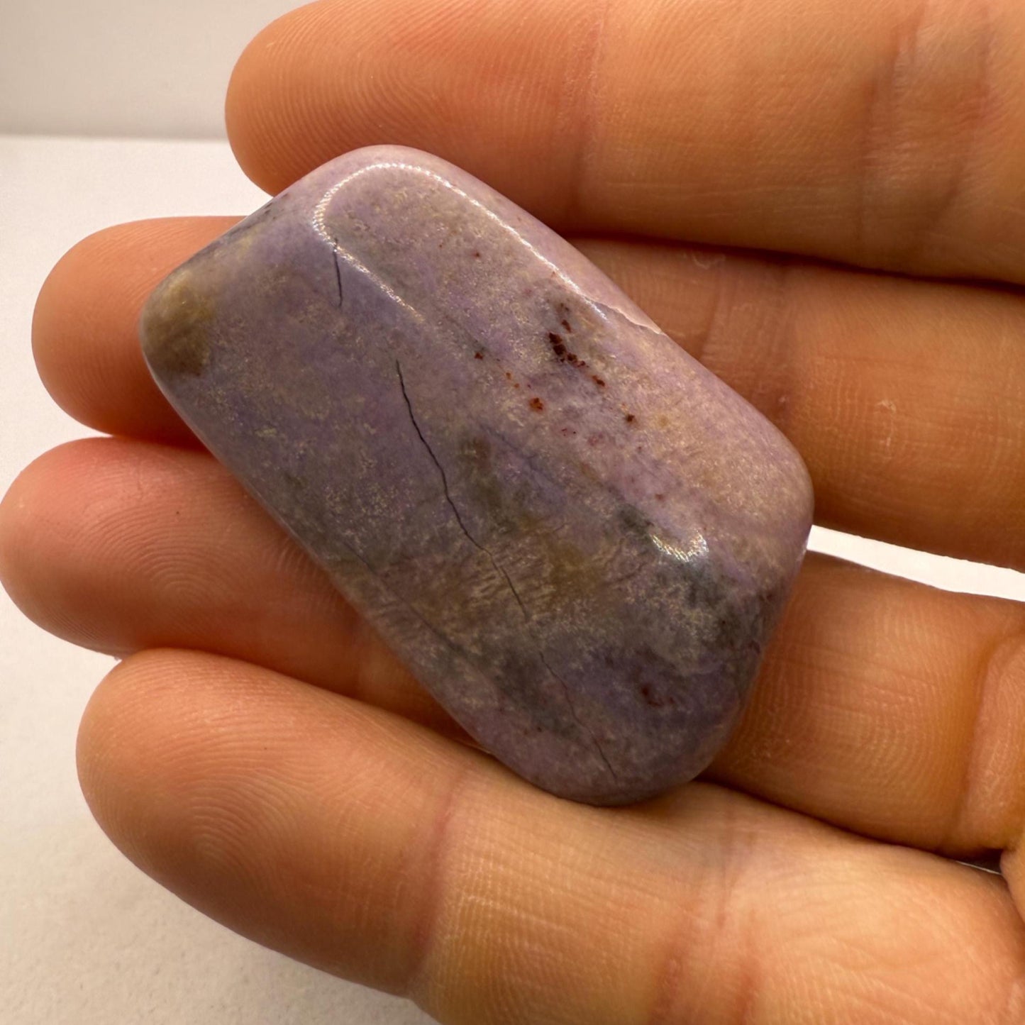 Sugalite Specimen, Polished Sugalite, Rare Sugalite, Inner Peace, South African, Reiki Energy Work, Authentic Sugalite, 21.31 grams