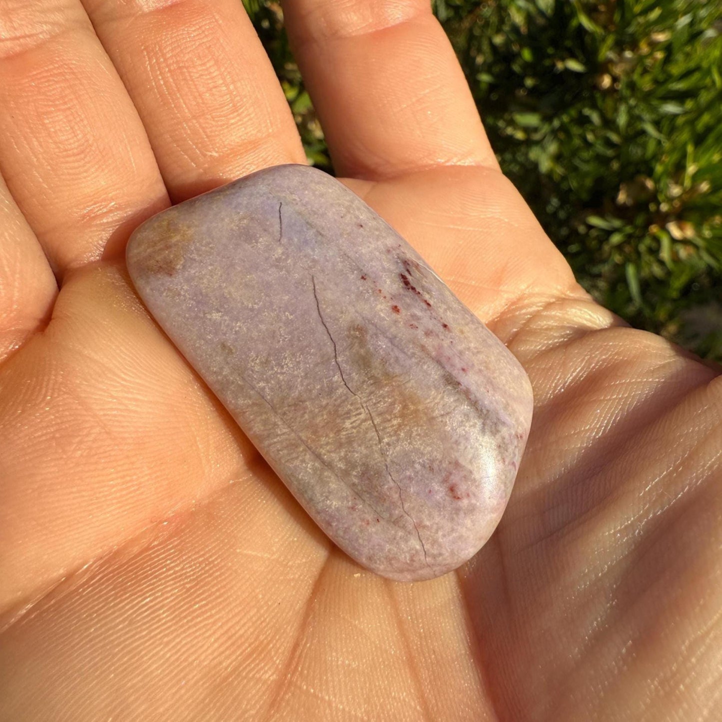 Sugalite Specimen, Polished Sugalite, Rare Sugalite, Inner Peace, South African, Reiki Energy Work, Authentic Sugalite, 21.31 grams