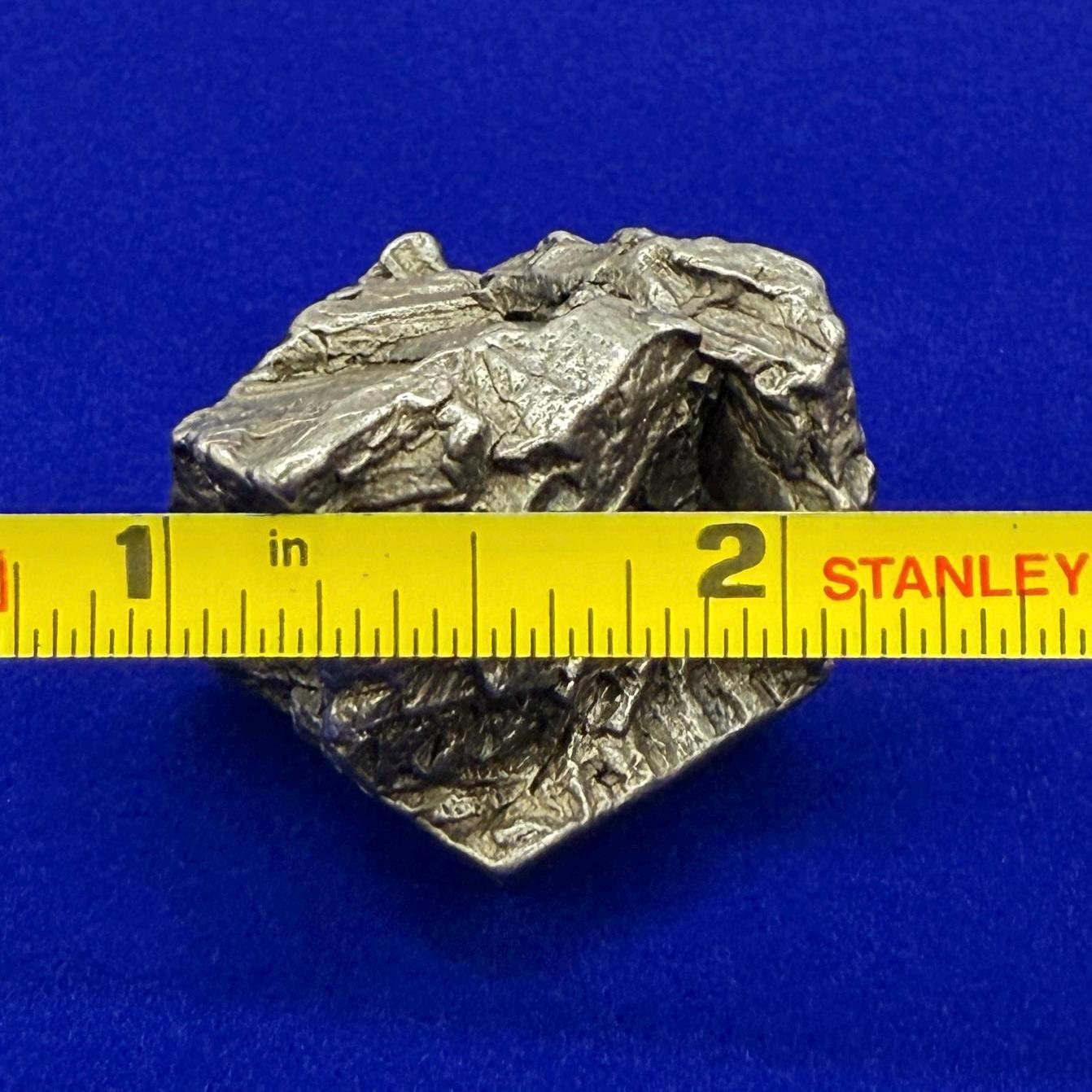 Beautiful Aletai Meteorite Specimen, 74.60 grams, COA, Meteorite Collection, Astronomy Gift, Authentic Iron Meteorite, Space Gift, Space