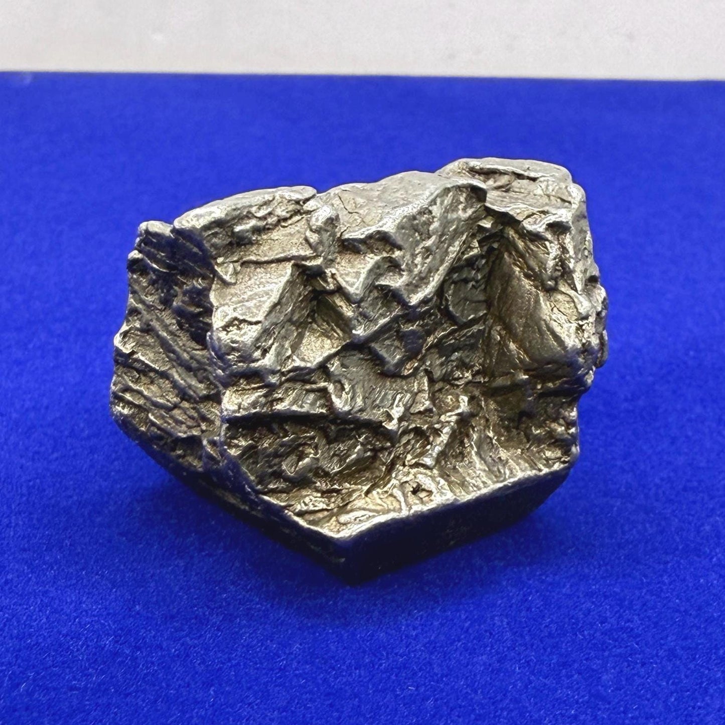 Beautiful Aletai Meteorite Specimen, 74.60 grams, COA, Meteorite Collection, Astronomy Gift, Authentic Iron Meteorite, Space Gift, Space