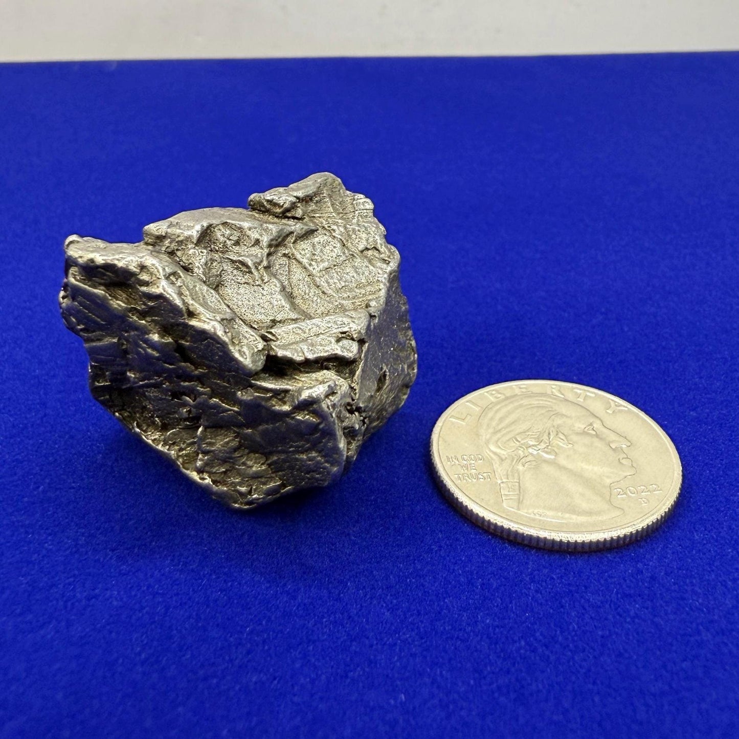 Beautiful Aletai Meteorite Specimen, 74.60 grams, COA, Meteorite Collection, Astronomy Gift, Authentic Iron Meteorite, Space Gift, Space