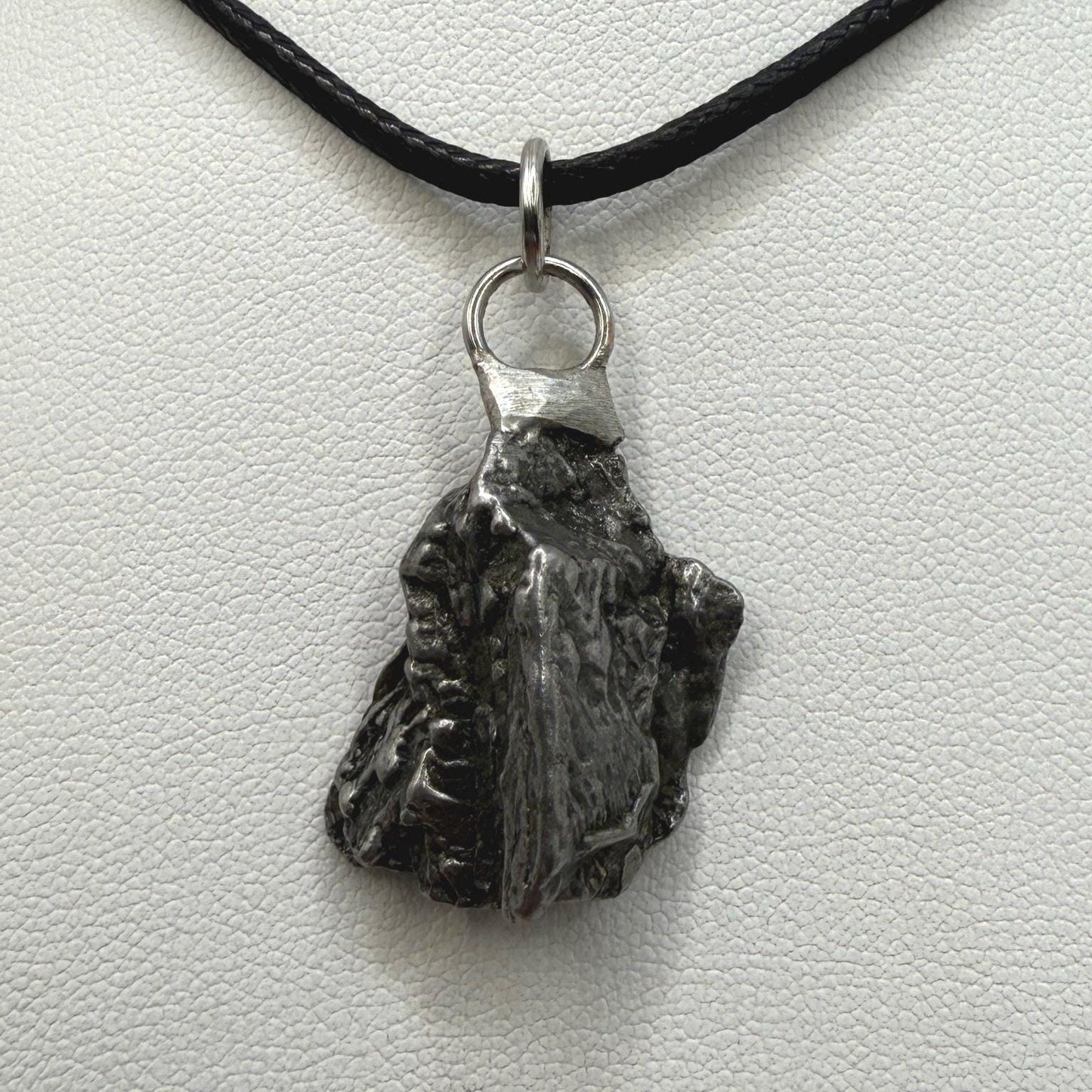 Beautiful Aletai Meteorite Pendant, 8.63 grams, Astronomy Gift, Authentic Meteorite, Meteorite Jewelry, Meteorite Pendant, COA, Space Gift