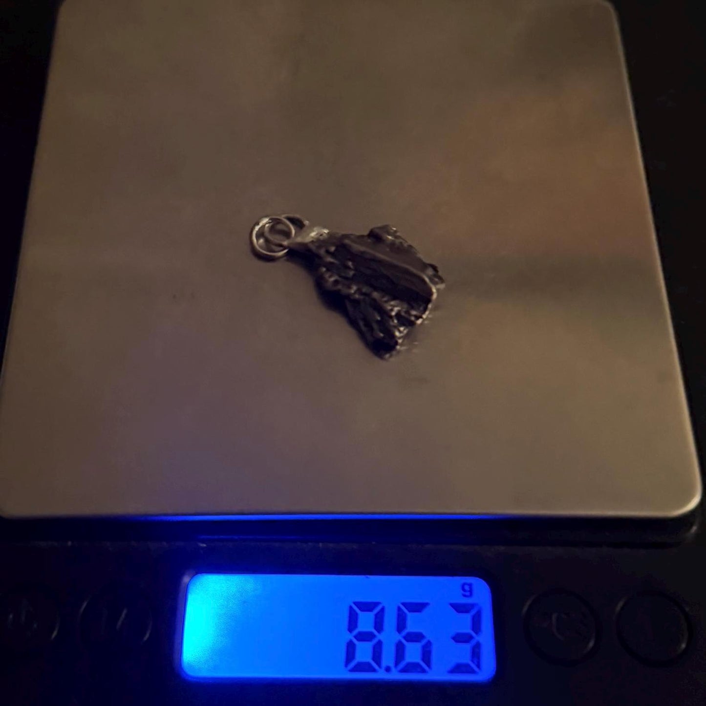 Beautiful Aletai Meteorite Pendant, 8.63 grams, Astronomy Gift, Authentic Meteorite, Meteorite Jewelry, Meteorite Pendant, COA, Space Gift