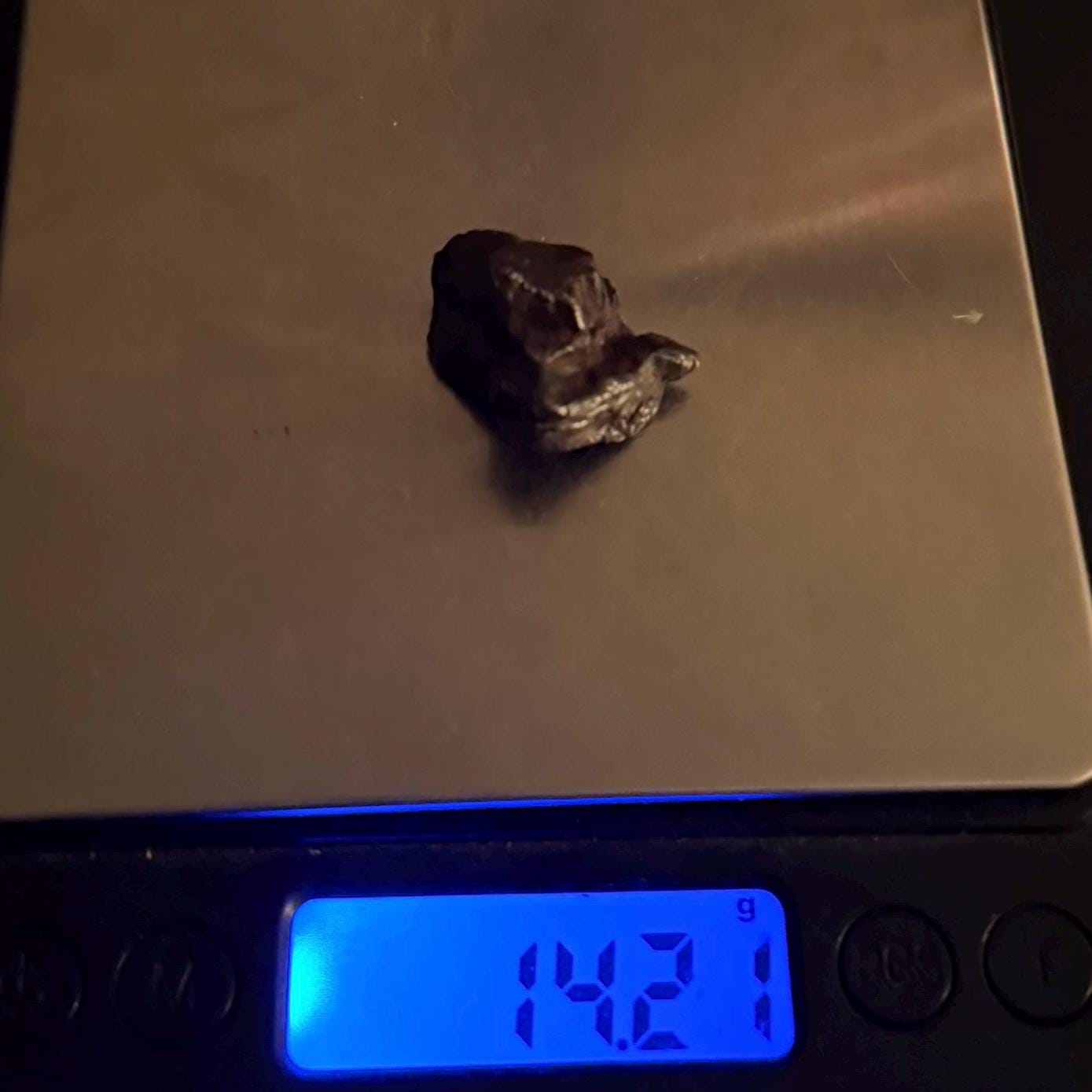 Canyon Diablo Meteorite Specimen, Arizona, 14.21 grams, Rare Meteorite, Iron Meteorite, Astronomy Gift, Space Gift, Energy Work, Meteorite
