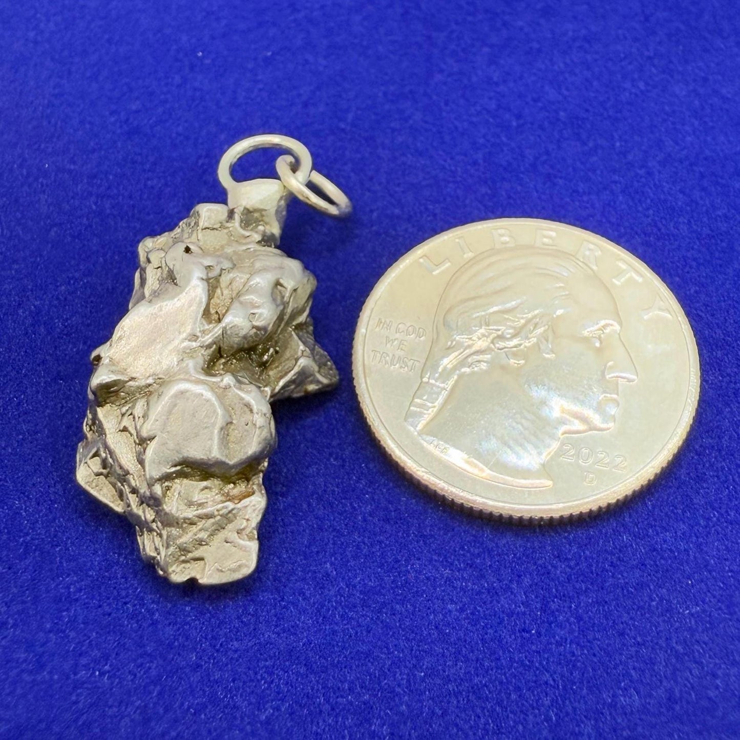 Beautiful Meteorite Pendant, Campo del Cielo, 9.29 grams, Astronomy Gift, Authentic Meteorite, Meteorite Jewelry, Meteorite Pendant, COA
