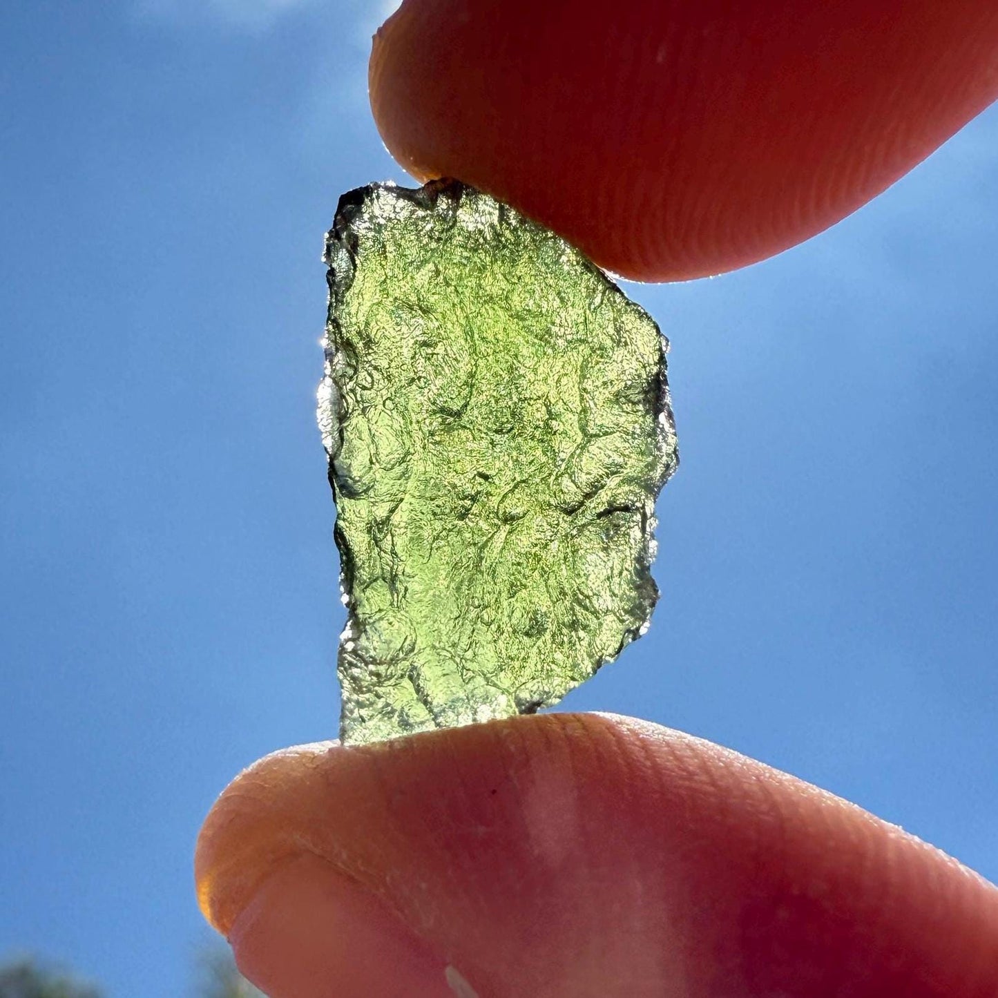 Moldavite Tektite Specimen, Authentic Moldavite, Transformation, Manifestation, Reiki, Authentic Moldavite Specimen, 2.46 grams/12.3 carats