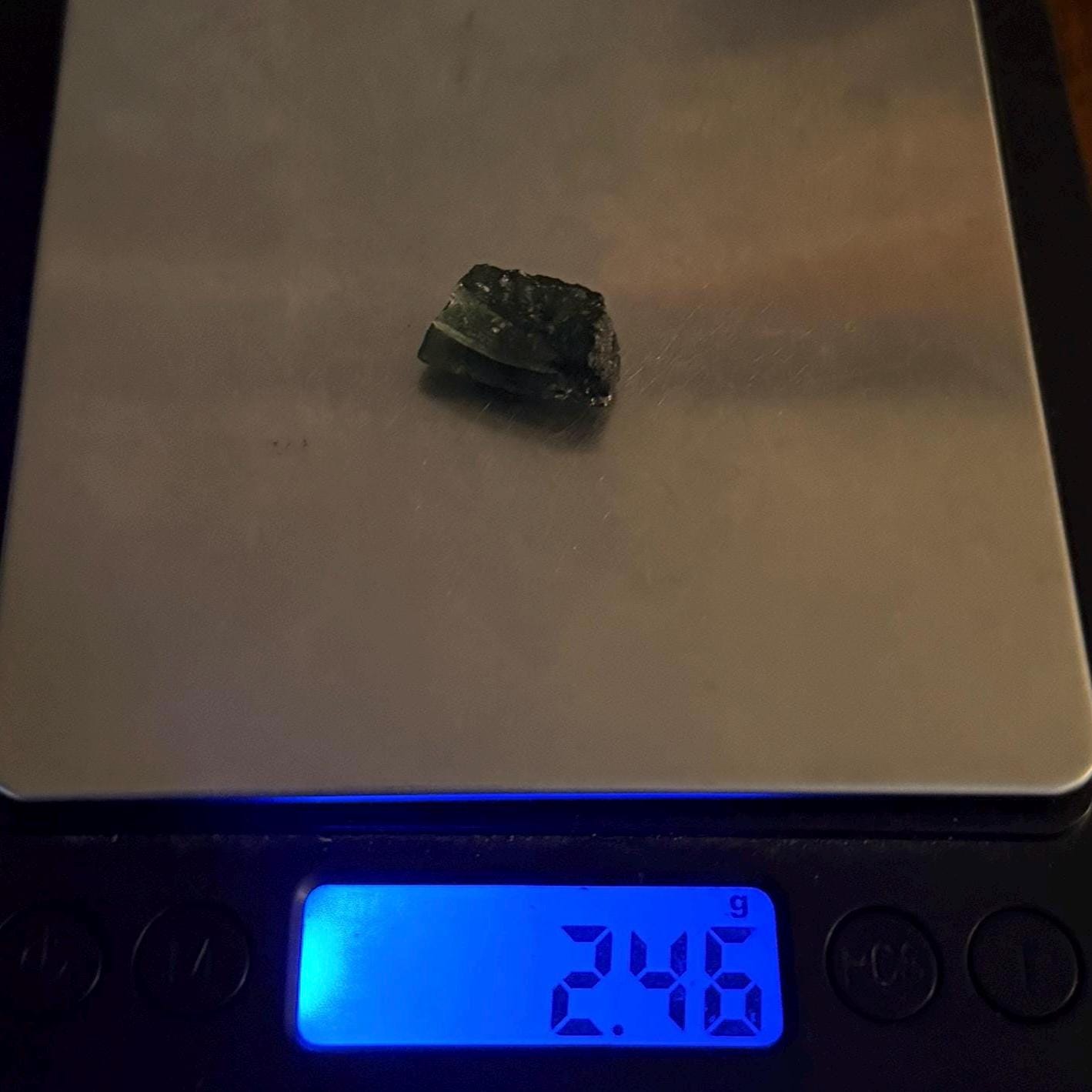 Moldavite Tektite Specimen, Authentic Moldavite, Transformation, Manifestation, Reiki, Authentic Moldavite Specimen, 2.46 grams/12.3 carats