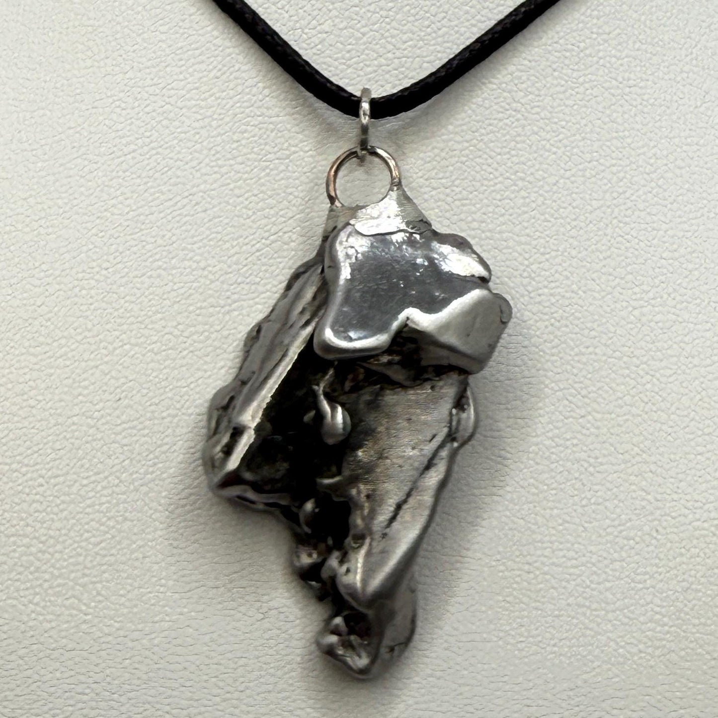 Beautiful Aletai Meteorite Pendant, 32.25 grams, Astronomy Gift, Authentic Meteorite, Meteorite Jewelry, Meteorite Pendant, COA, Space Gift