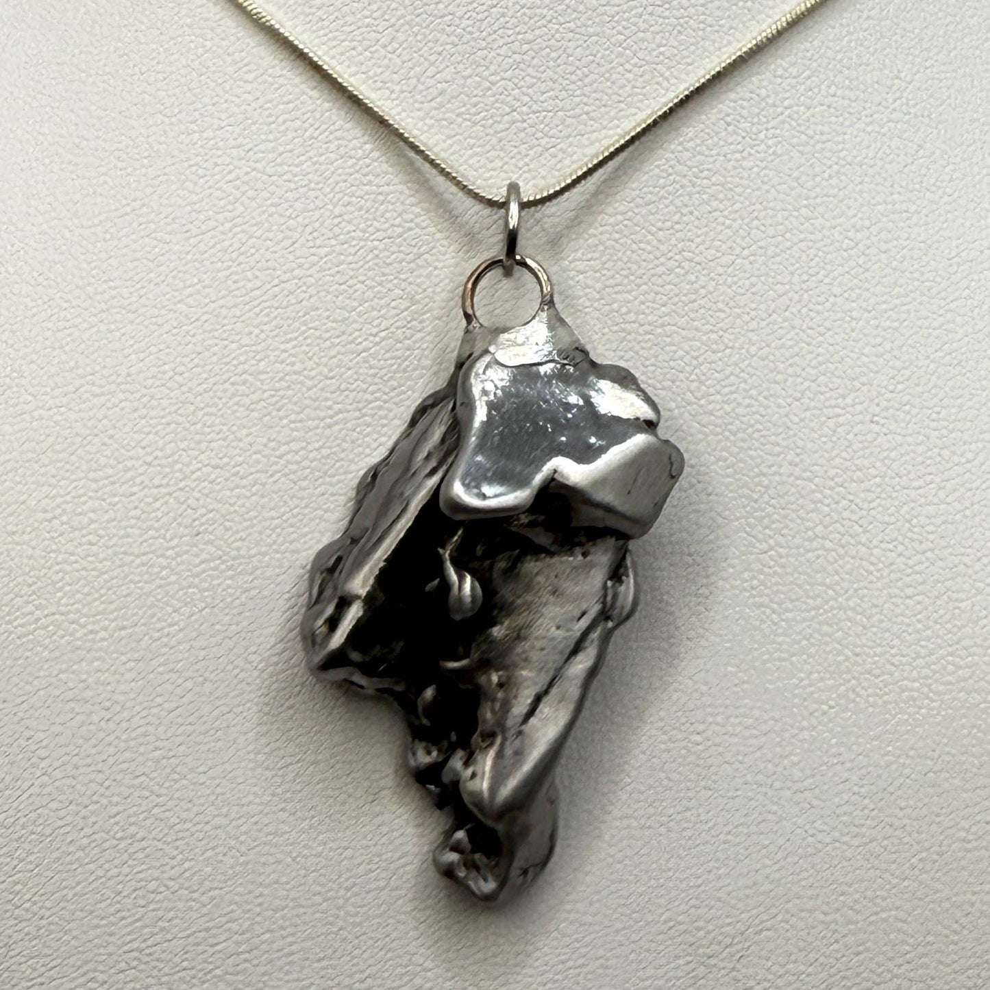 Beautiful Aletai Meteorite Pendant, 32.25 grams, Astronomy Gift, Authentic Meteorite, Meteorite Jewelry, Meteorite Pendant, COA, Space Gift