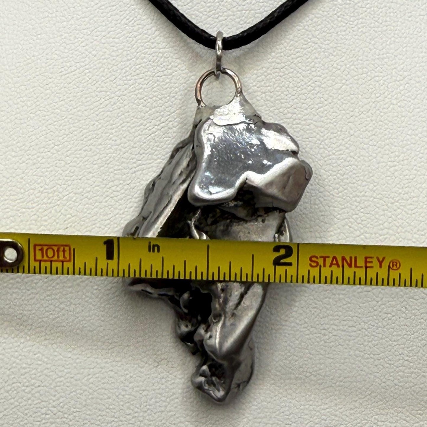 Beautiful Aletai Meteorite Pendant, 32.25 grams, Astronomy Gift, Authentic Meteorite, Meteorite Jewelry, Meteorite Pendant, COA, Space Gift