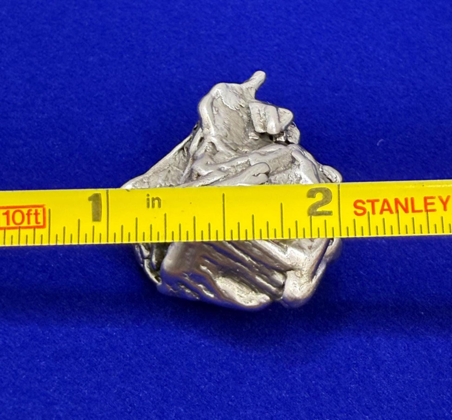 Beautiful Aletai Meteorite Specimen, 36.27 grams, COA, Meteorite Collection, Astronomy Gift, Authentic Iron Meteorite, Space Gift, Space