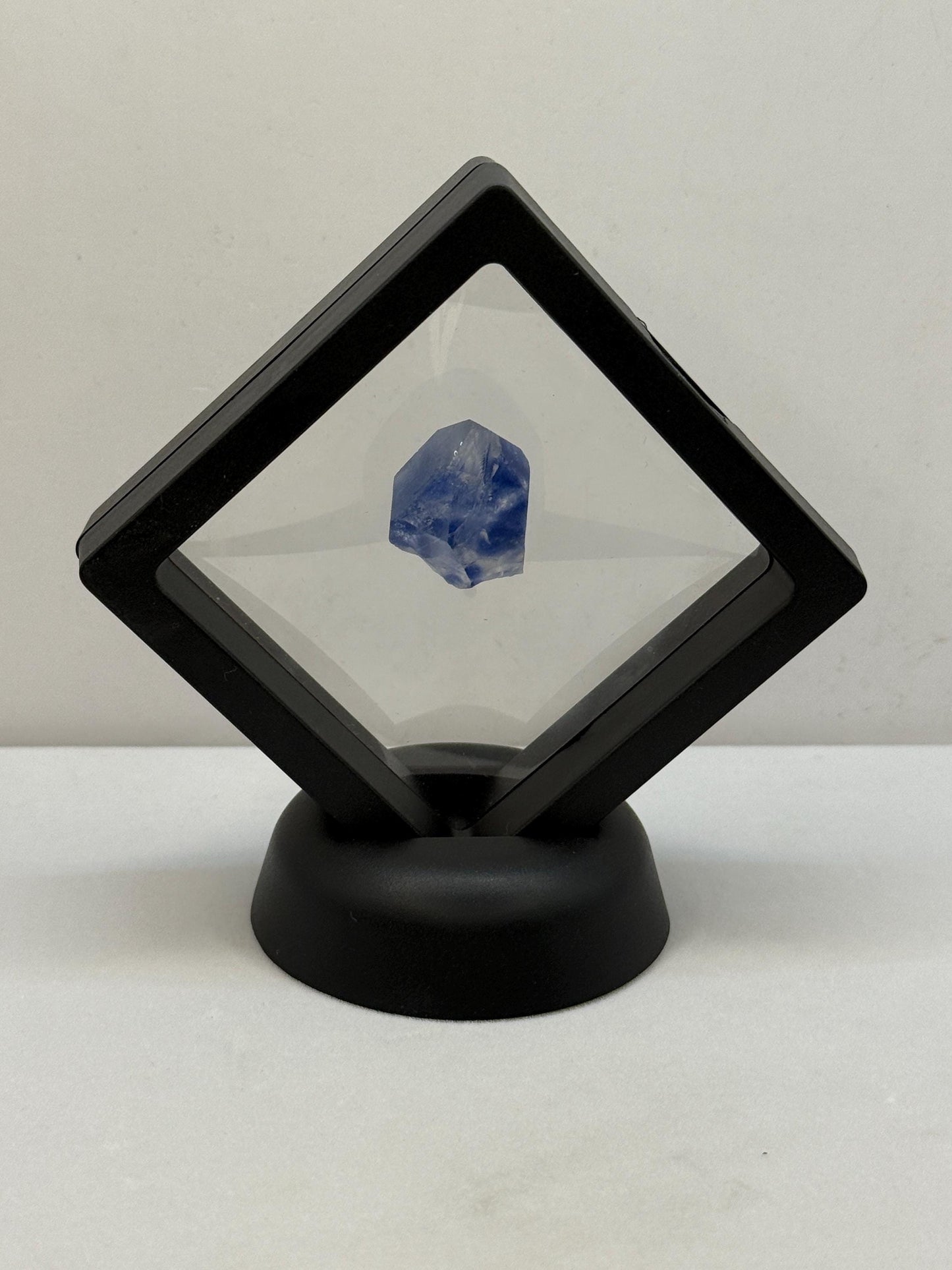 Rare Blue Dumortierite Crystal from Bahia, Brazil, Terminated– 5.68g/28.5ct, Gemstone for Collectors, Meditation, Reiki, Healing Decor