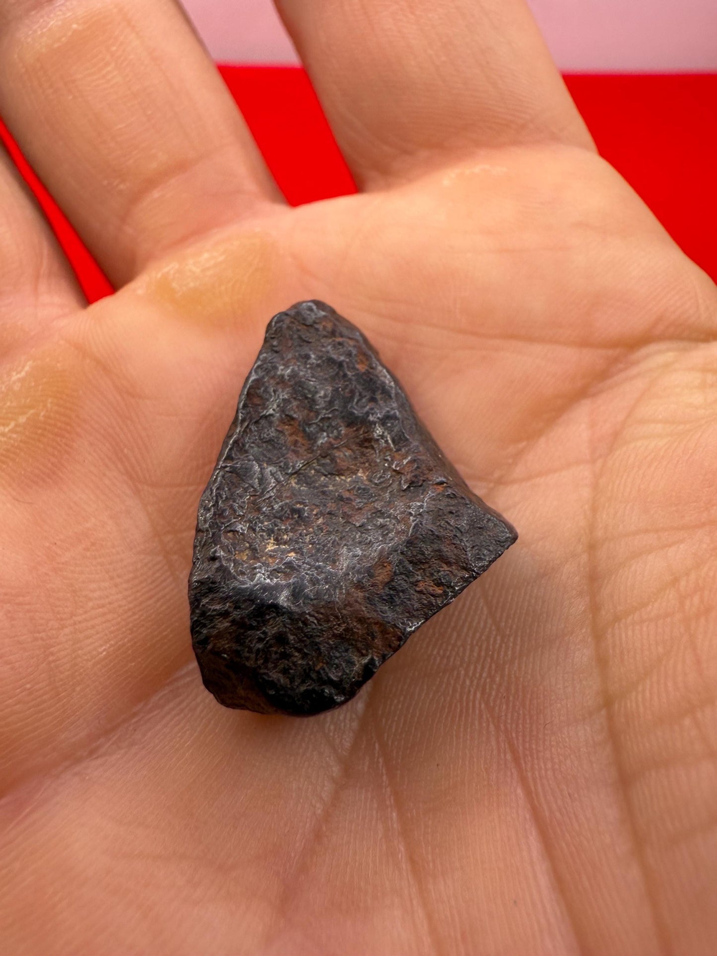Gibeon Meteorite, Namibia, Iron IVA, 15.17 grams, Rare Meteorite, Iron Meteorite, Astronomy Gift, Space Gift, African Meteorite