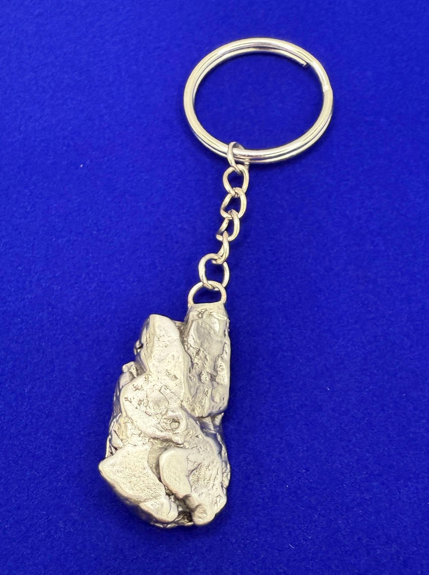 Rare Genuine Aletai Meteorite Keychain, Iron Meteorite, COA, Aletai, Astronomy Gift, Space Gift, Keychain, Space Accessories, 39.71 Grams