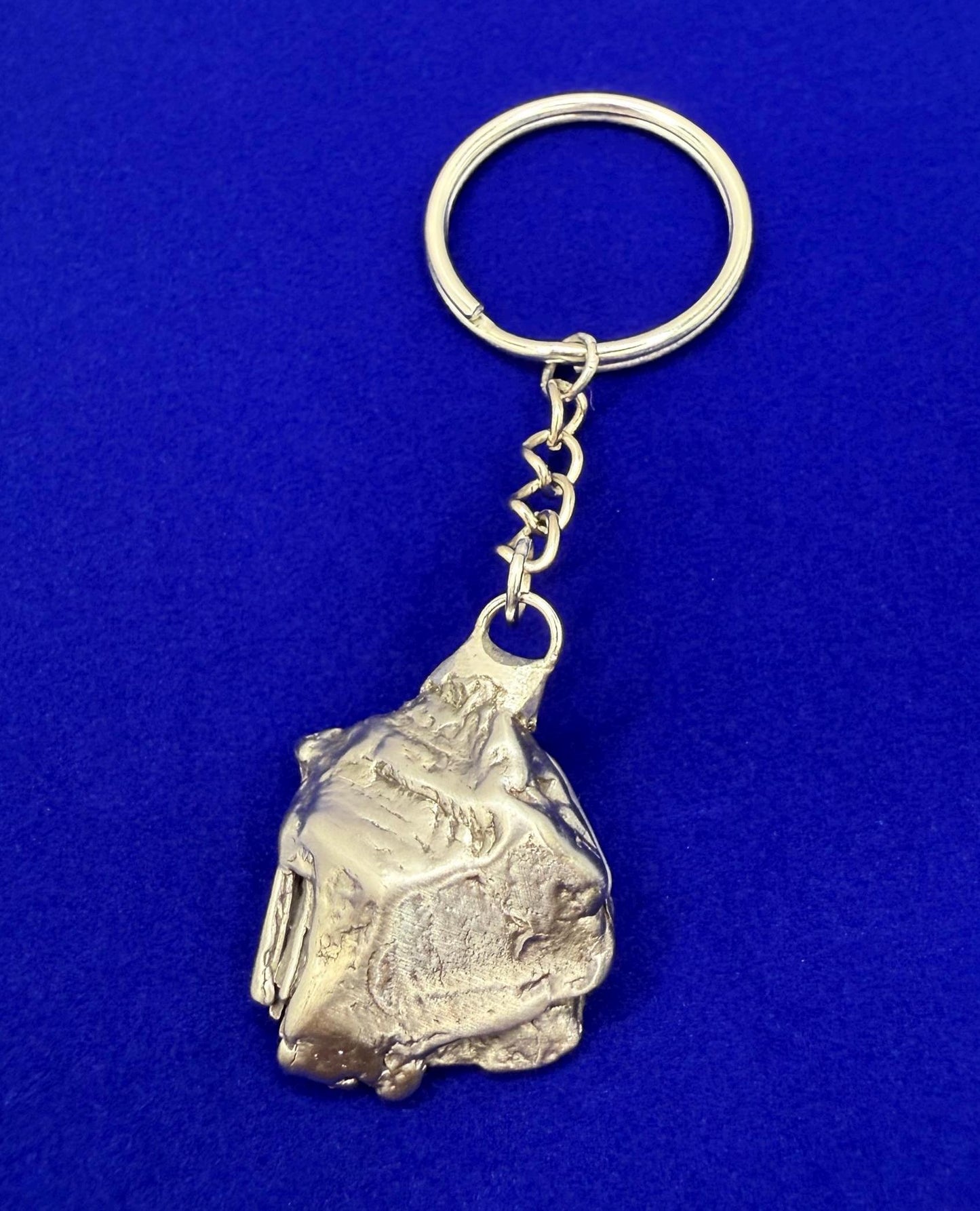 Rare Genuine Aletai Meteorite Keychain, Iron Meteorite, COA, Aletai, Astronomy Gift, Space Gift, Keychain, Space Accessories, 41.08 Grams