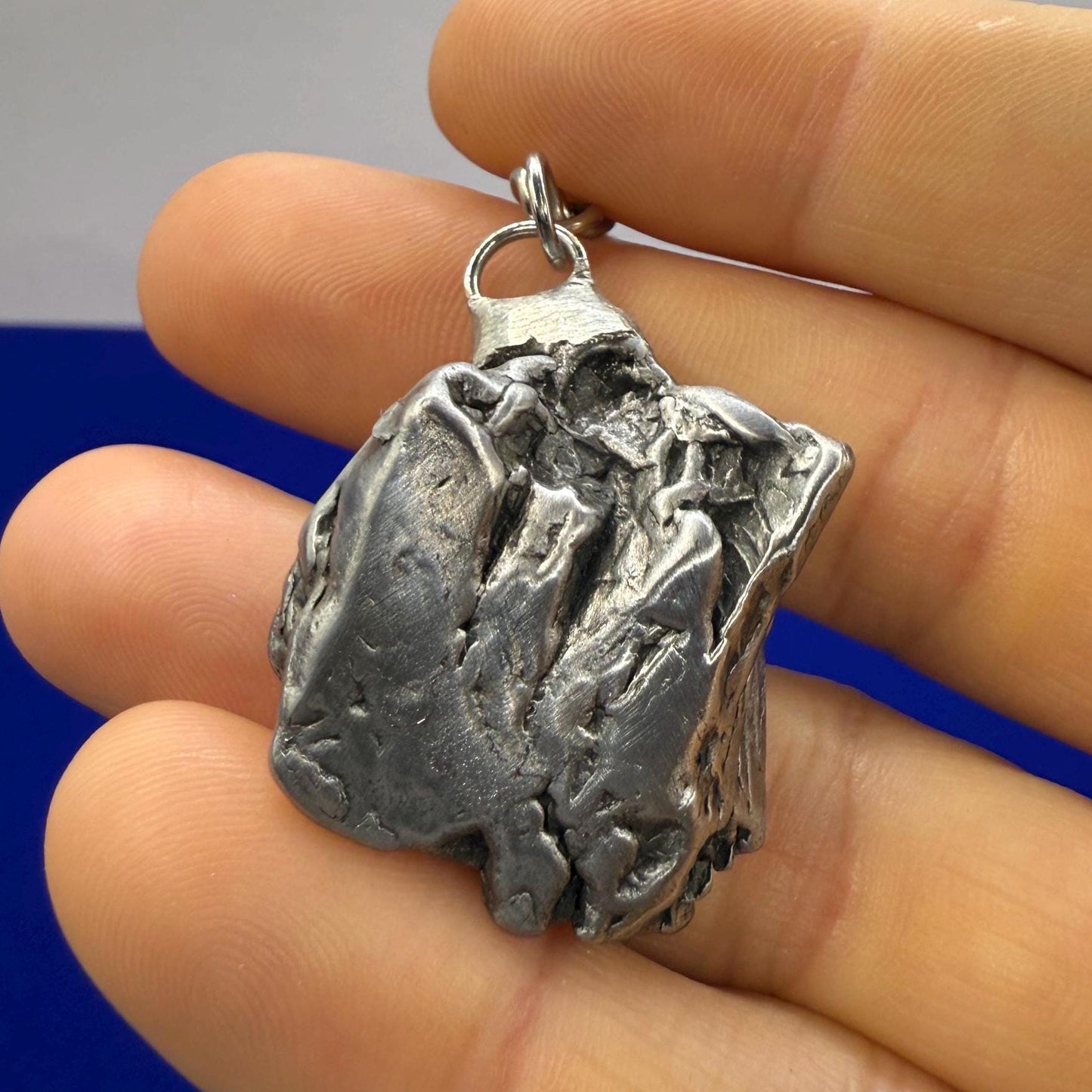 Rare Genuine Aletai Meteorite Keychain, Iron Meteorite, COA, Aletai, Astronomy Gift, Space Gift, Keychain, Space Accessories, 41.08 Grams