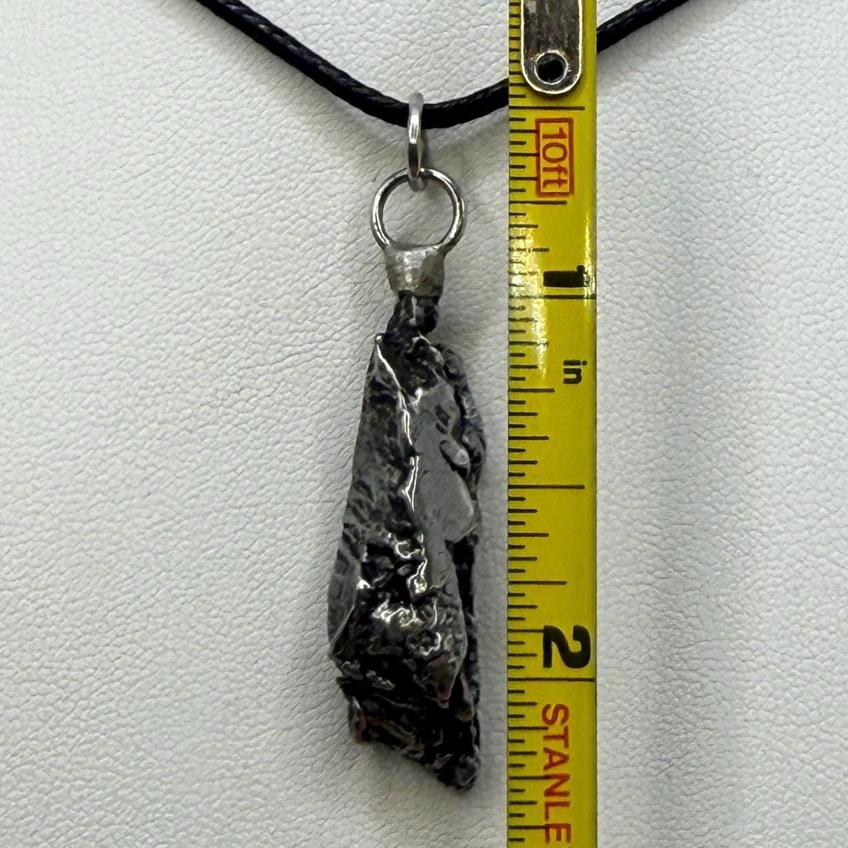 Beautiful Aletai Meteorite Pendant, 12.16 grams, Astronomy Gift, Authentic Meteorite, Meteorite Jewelry, Meteorite Pendant, COA, Space Gift