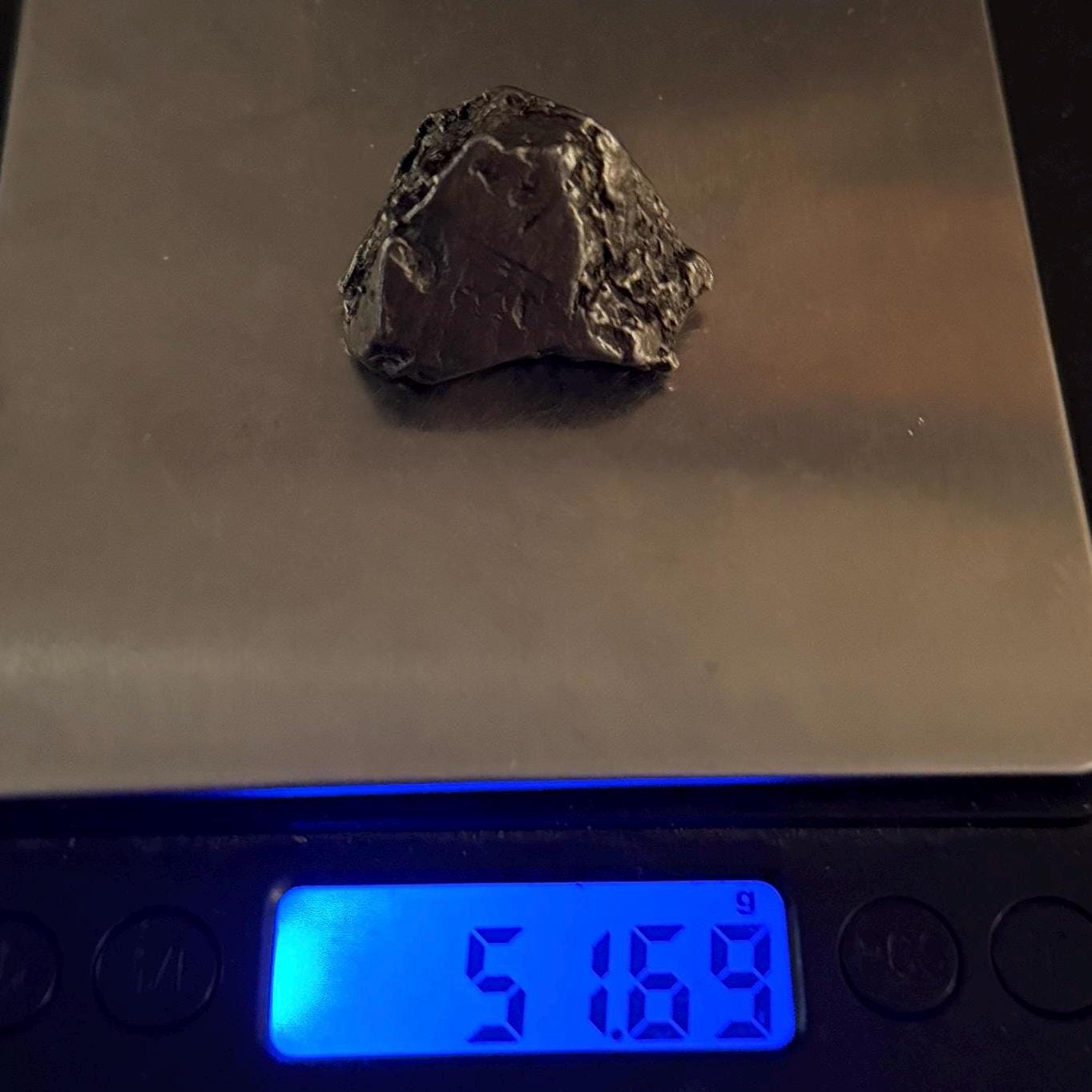 Beautiful Aletai Meteorite Specimen, 51.69 grams, COA, Meteorite Collection, Astronomy Gift, Authentic Iron Meteorite, Space Gift, Space