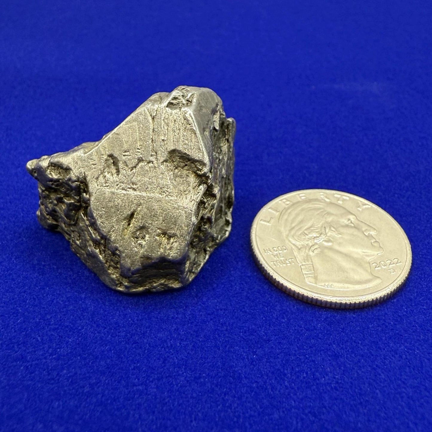 Beautiful Aletai Meteorite Specimen, 51.69 grams, COA, Meteorite Collection, Astronomy Gift, Authentic Iron Meteorite, Space Gift, Space