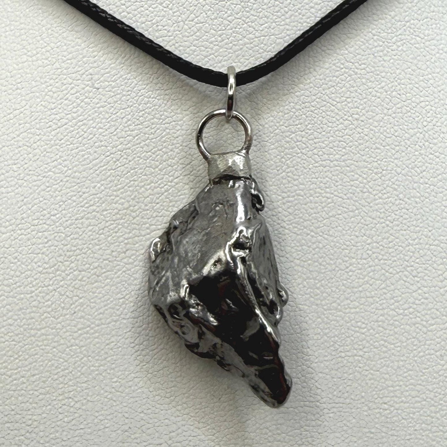 Beautiful Aletai Meteorite Pendant, 12.69 grams, Astronomy Gift, Authentic Meteorite, Meteorite Jewelry, Meteorite Pendant, COA, Space Gift