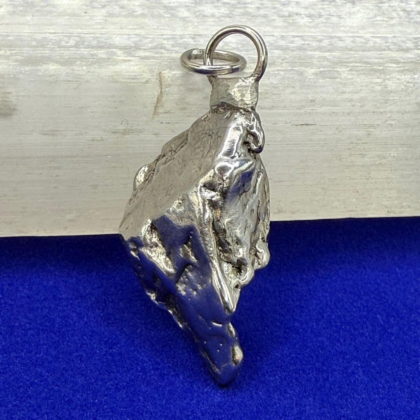 Beautiful Aletai Meteorite Pendant, 12.69 grams, Astronomy Gift, Authentic Meteorite, Meteorite Jewelry, Meteorite Pendant, COA, Space Gift
