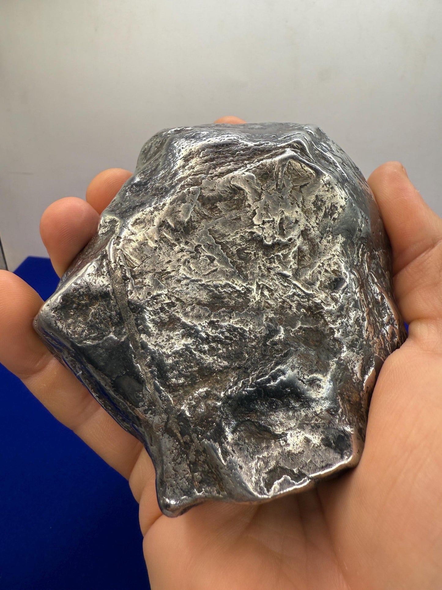 Beautiful Large Aletai Meteorite Specimen, 3 lbs 2.1oz, Meteorite Collection, Astronomy Gift, Authentic Meteorite, Space Gift, Office Decor