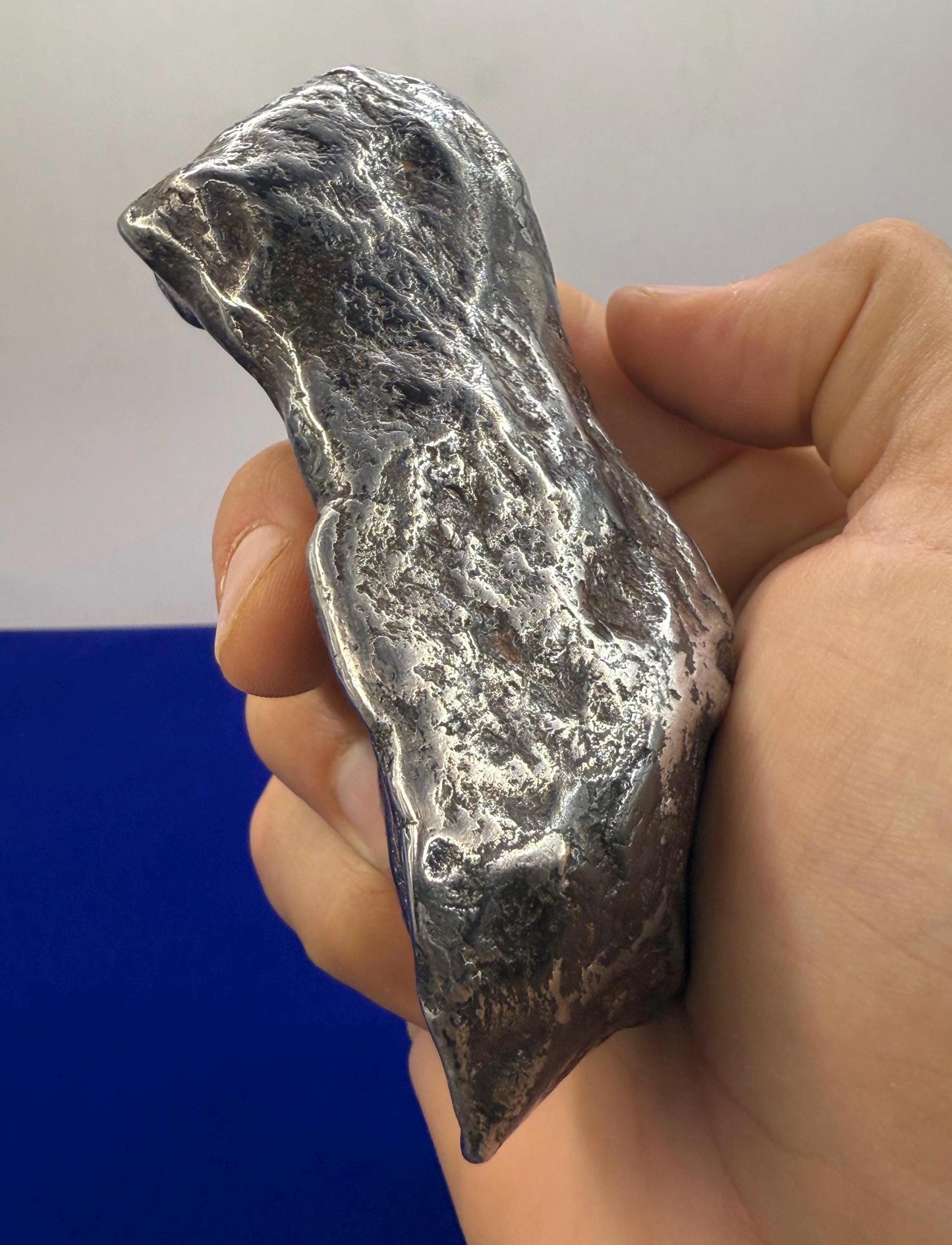 Beautiful Large Aletai Meteorite Specimen, 1 lb 5.5oz, Meteorite Collection, Astronomy Gift, Authentic Meteorite, Space Gift, Office Decor