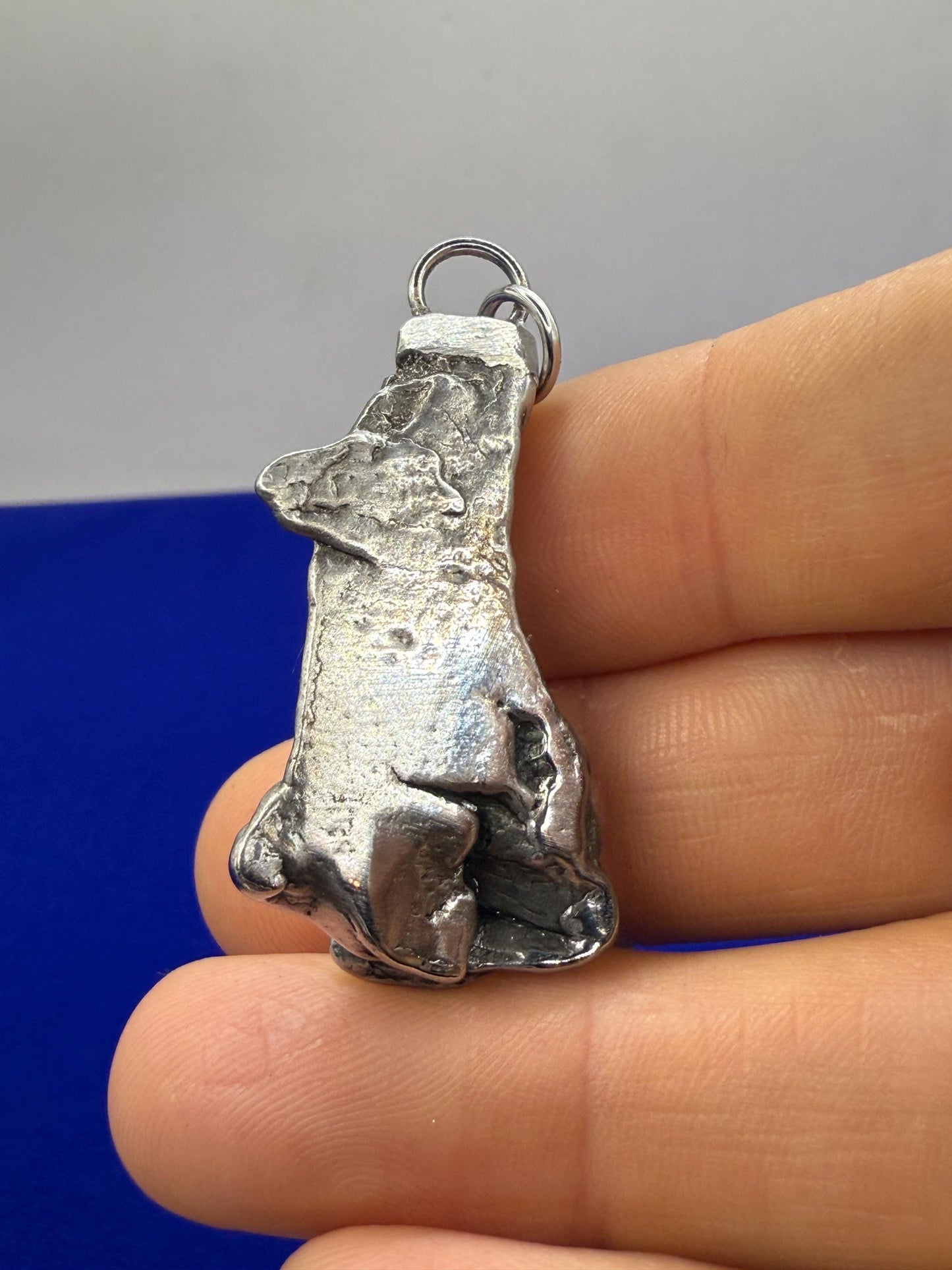 Beautiful Aletai Meteorite Pendant, 20.50 grams, Astronomy Gift, Authentic Meteorite, Meteorite Jewelry, Meteorite Pendant, COA, Space Gift
