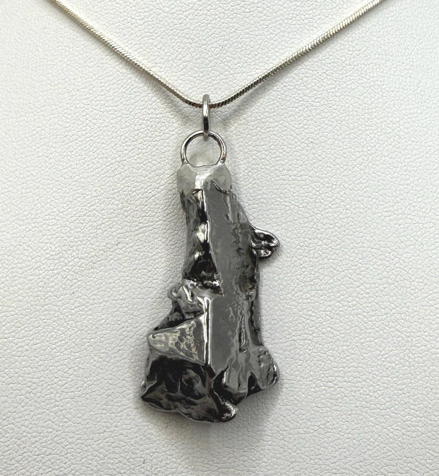 Beautiful Aletai Meteorite Pendant, 20.50 grams, Astronomy Gift, Authentic Meteorite, Meteorite Jewelry, Meteorite Pendant, COA, Space Gift